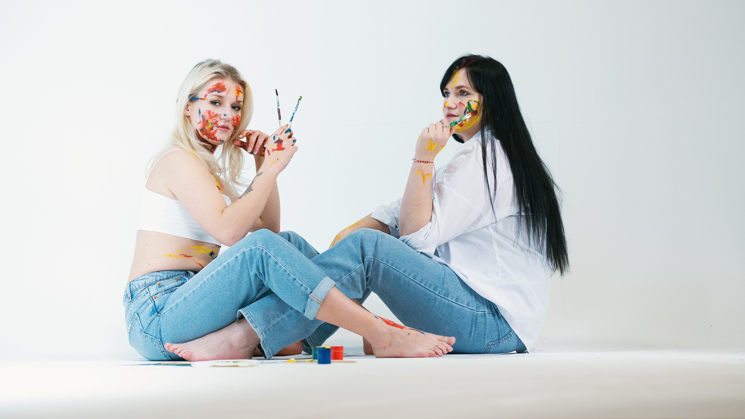 Женские студийные портреты. Главная