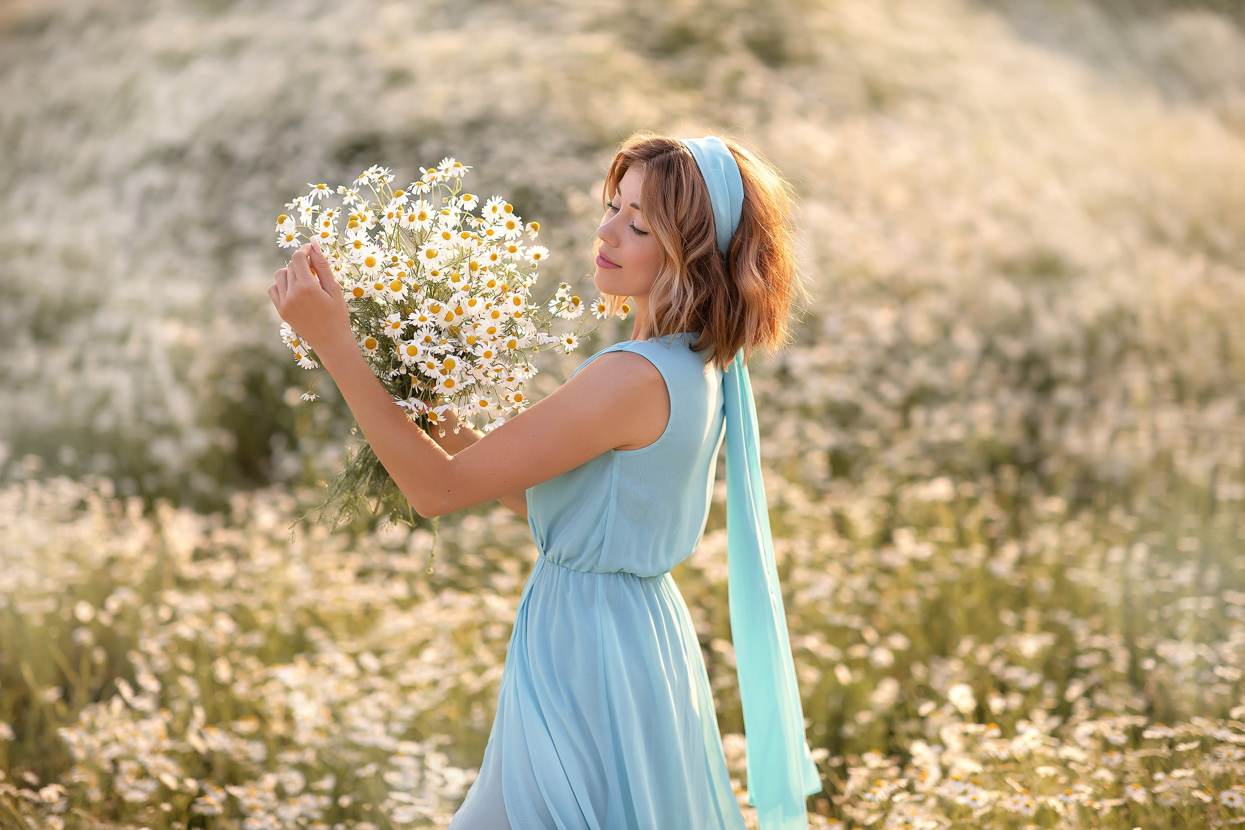 Марина ромашки. Фотограф на крещение и венчание