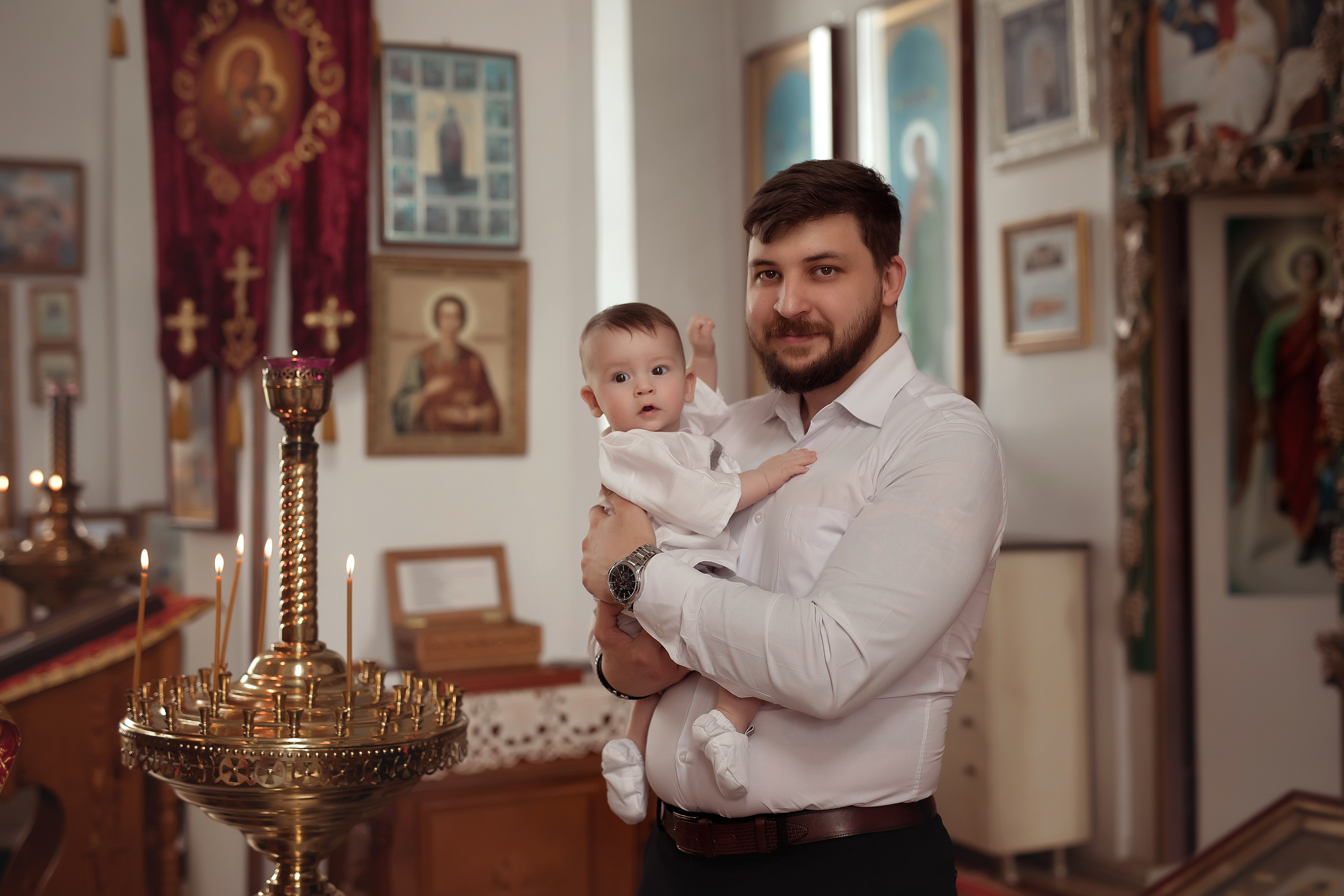 Крещение Лёвушки. Фотограф на крещение и венчание