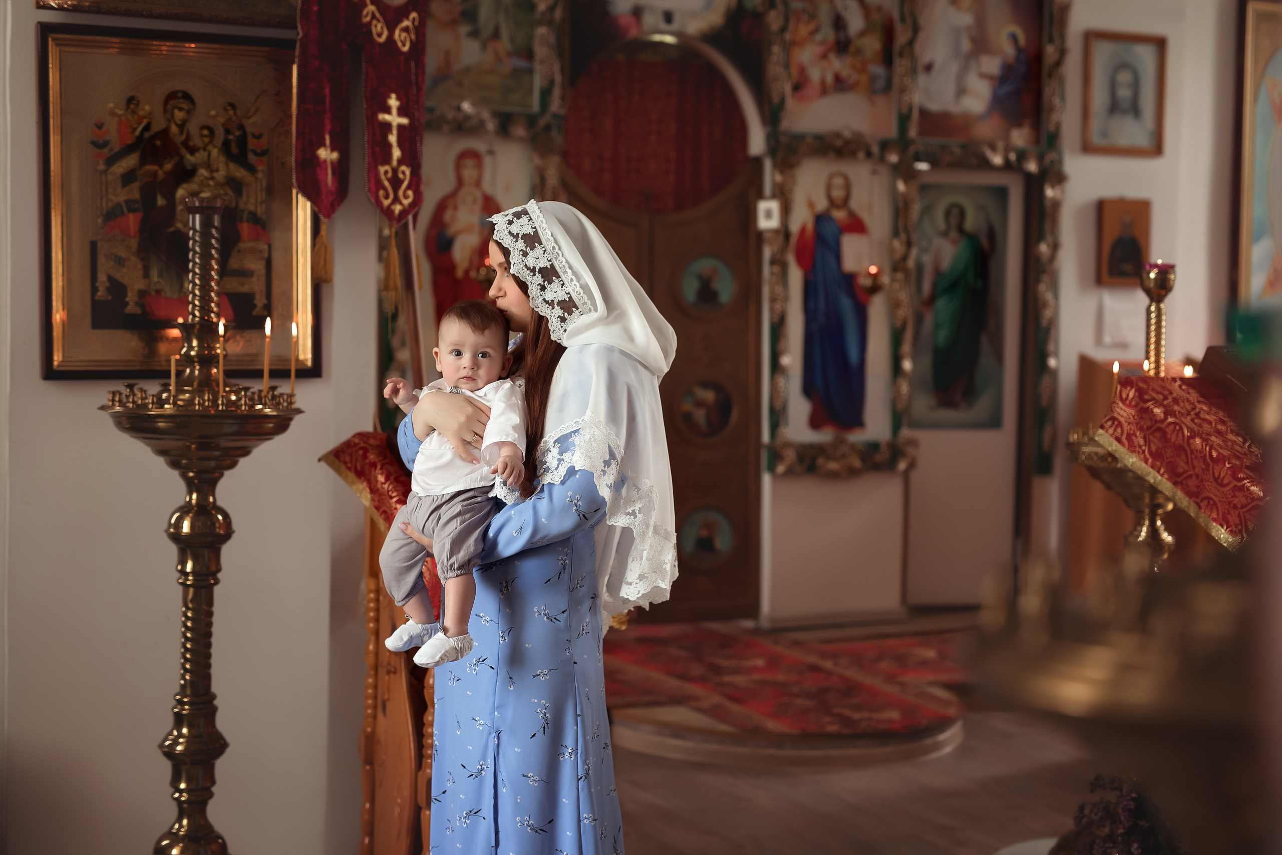 Крещение Лёвушки. Фотограф на крещение и венчание
