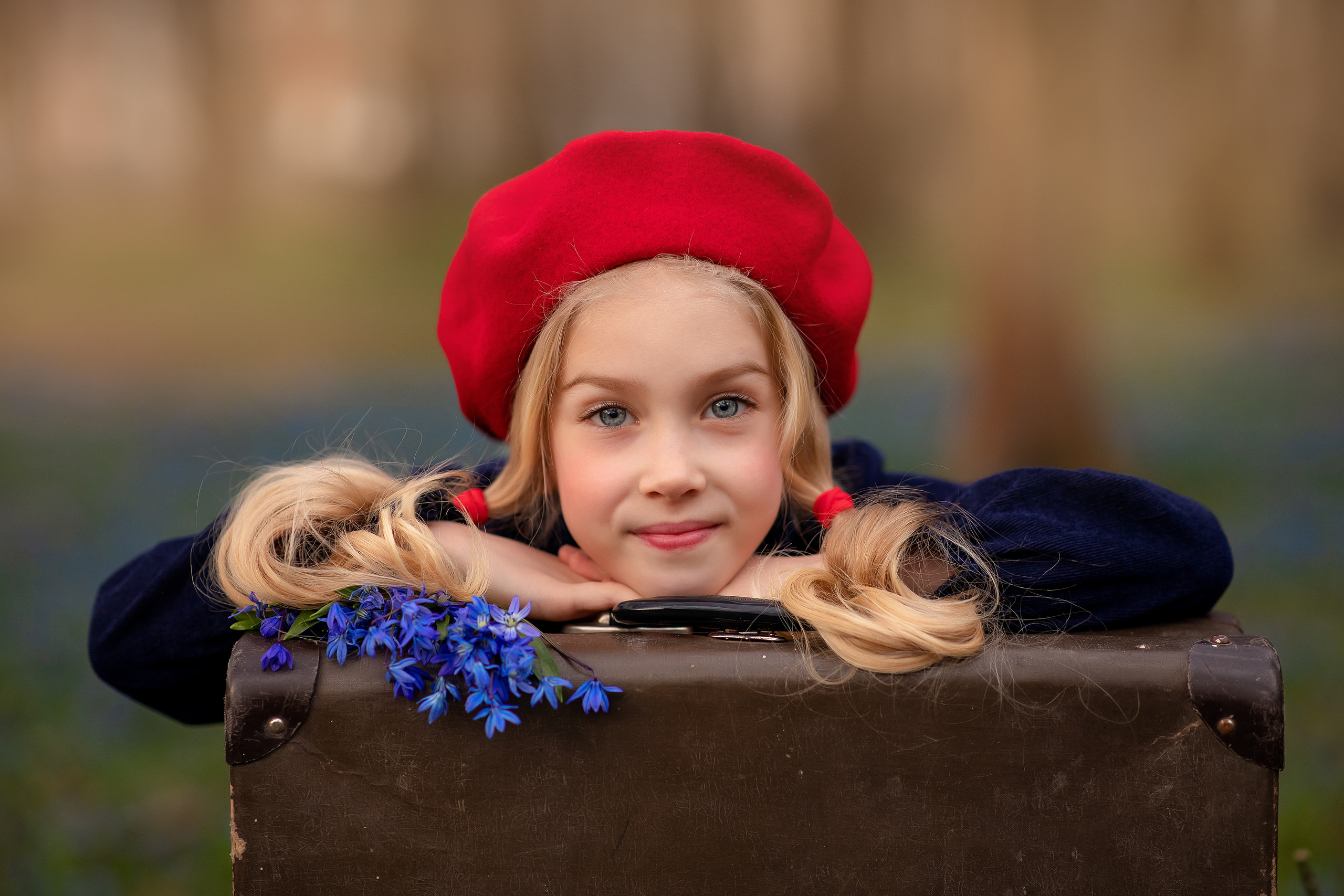 Дианочка с подснежниками. Фотограф на крещение и венчание