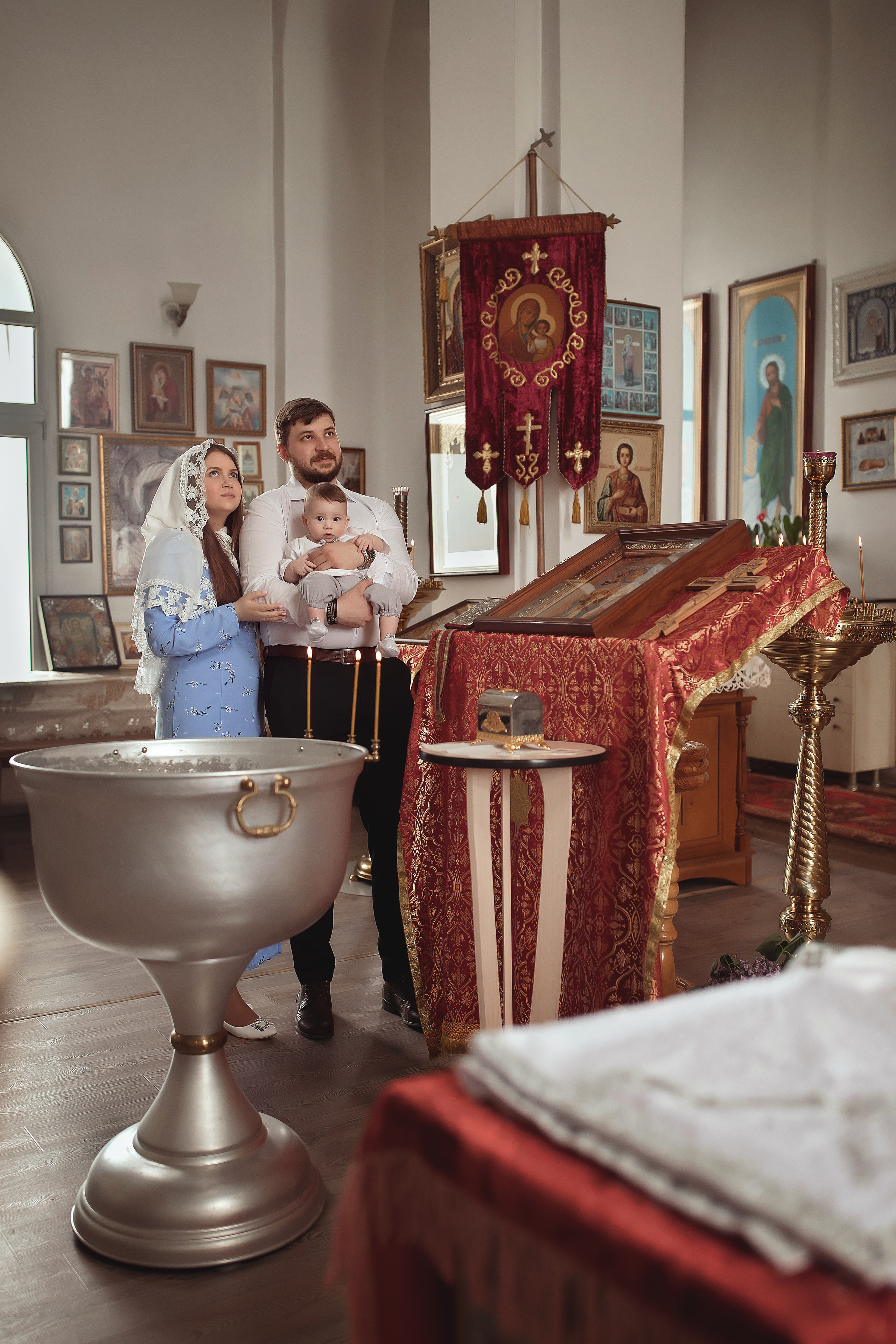 Крещение Лёвушки. Фотограф на крещение и венчание