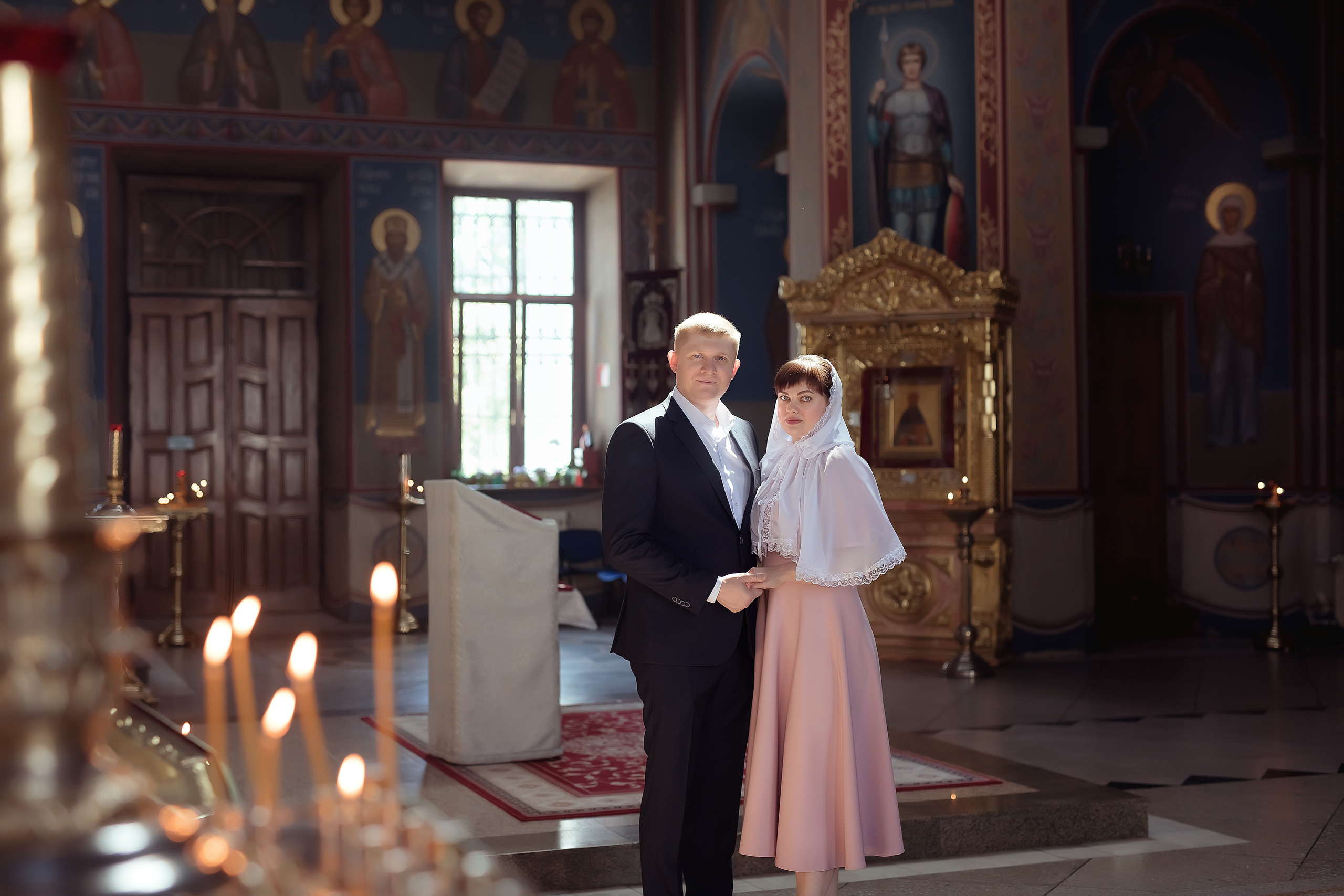 Елена и Дмитрий Покровский собор. Фотограф на крещение и венчание