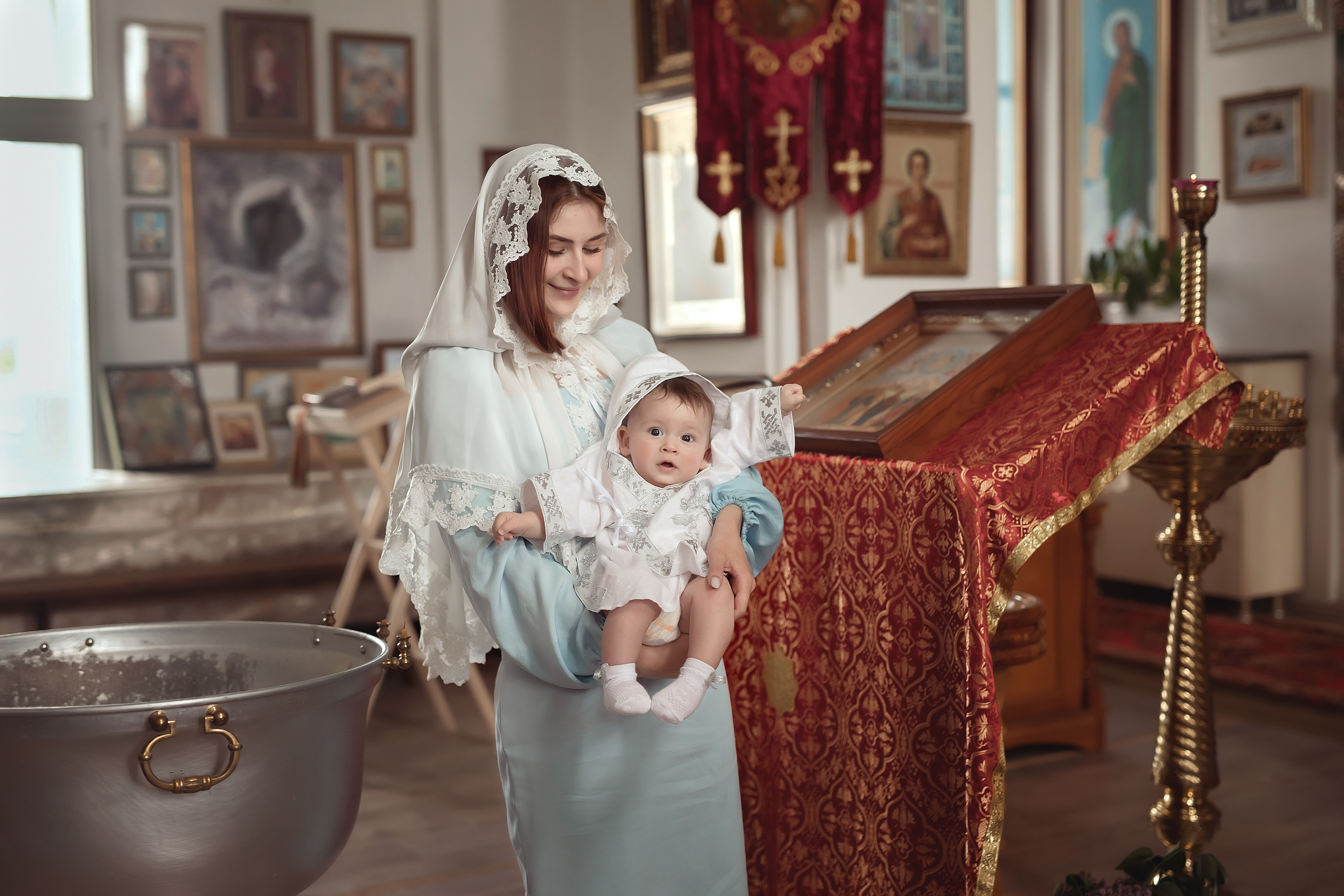 Крещение Лёвушки. Фотограф на крещение и венчание