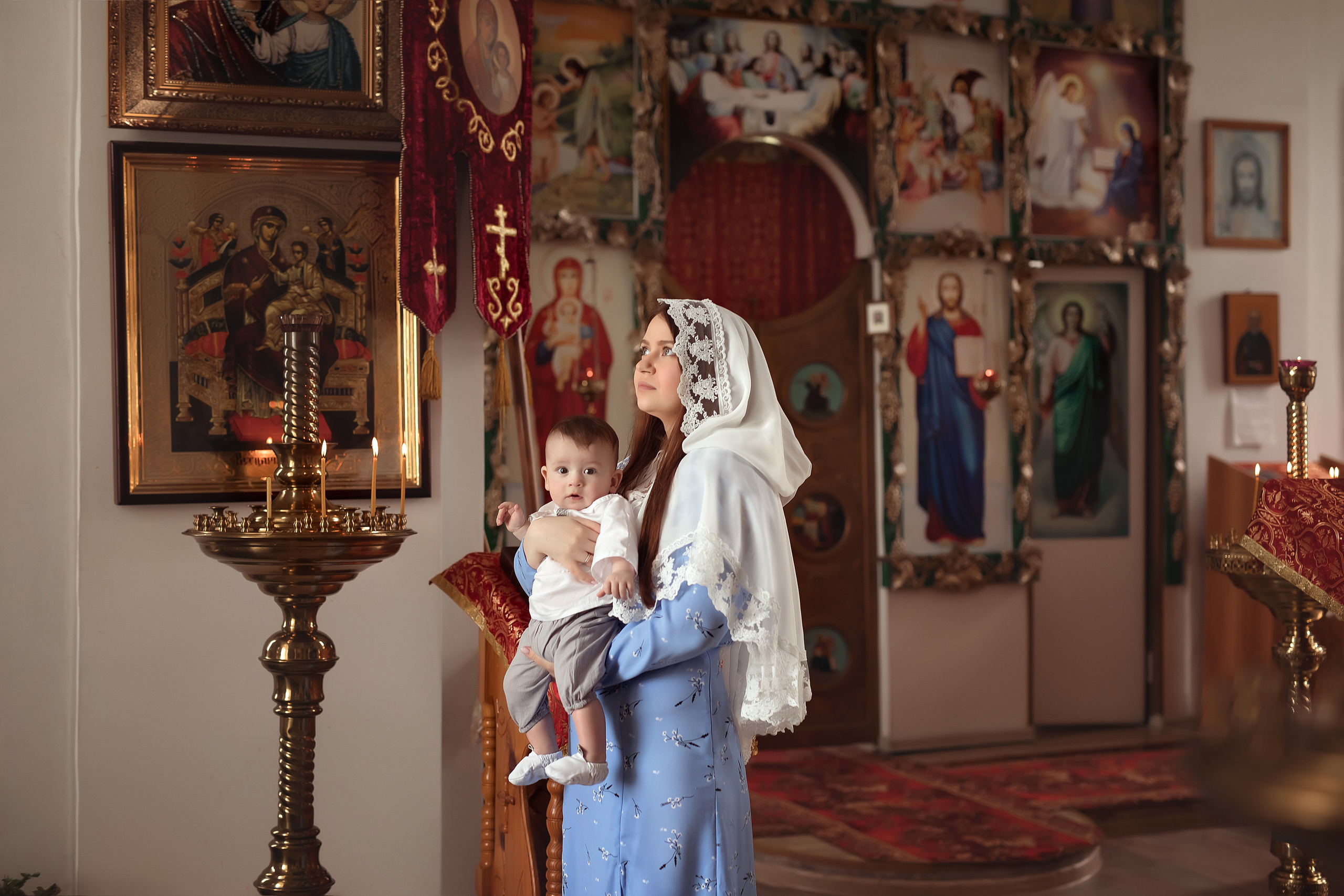 Крещение Лёвушки. Фотограф на крещение и венчание
