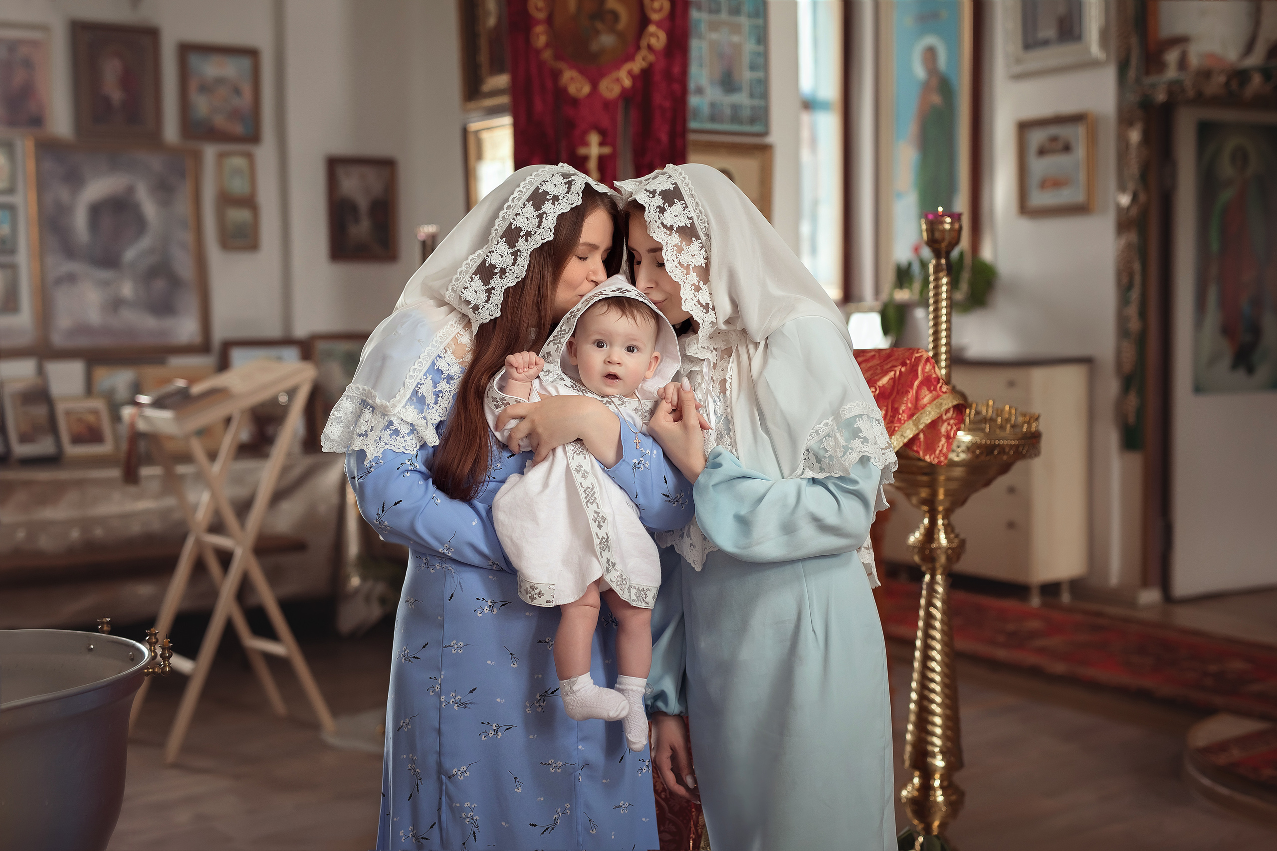 Крещение Лёвушки. Фотограф на крещение и венчание