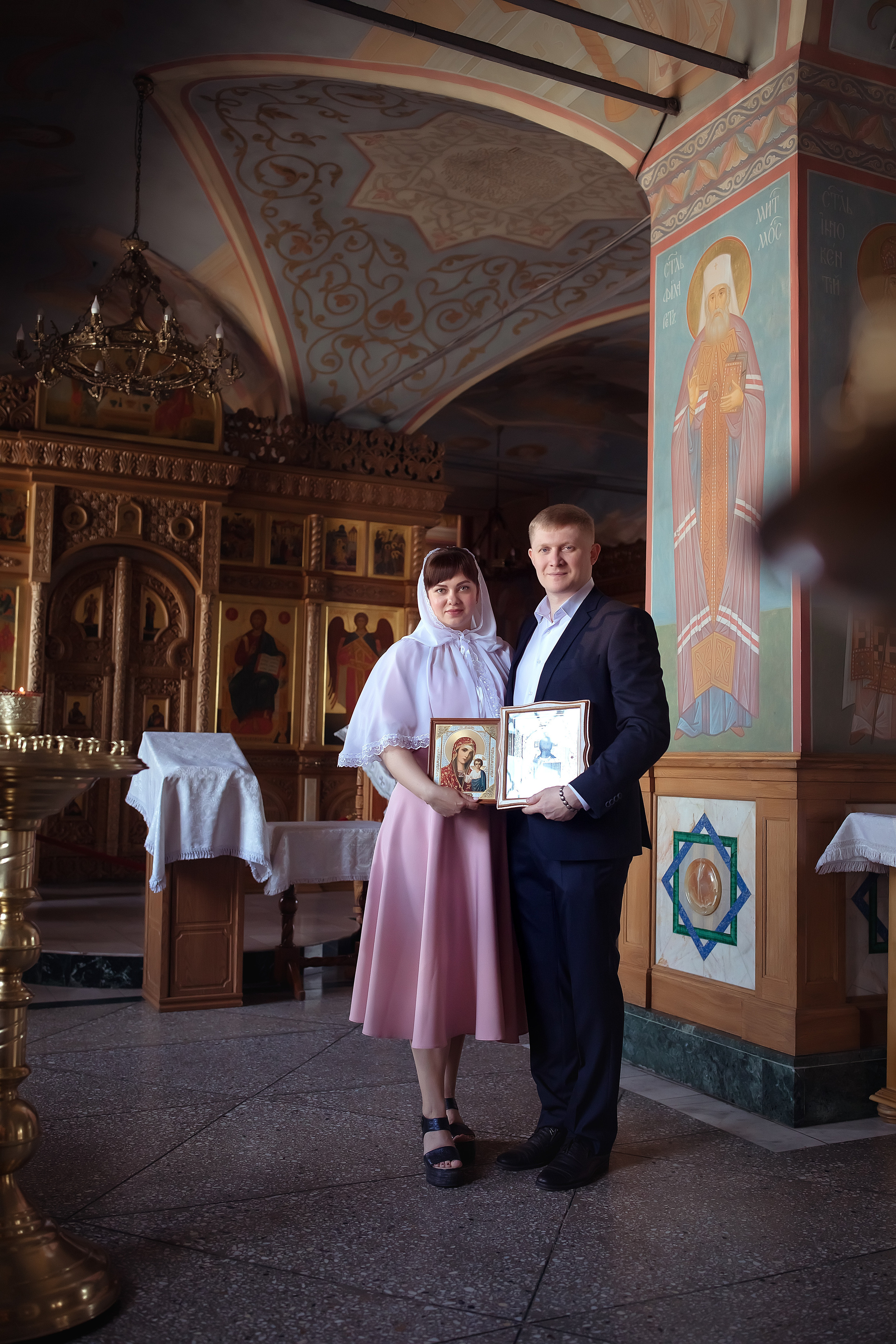 Елена и Дмитрий Покровский собор. Фотограф на крещение и венчание