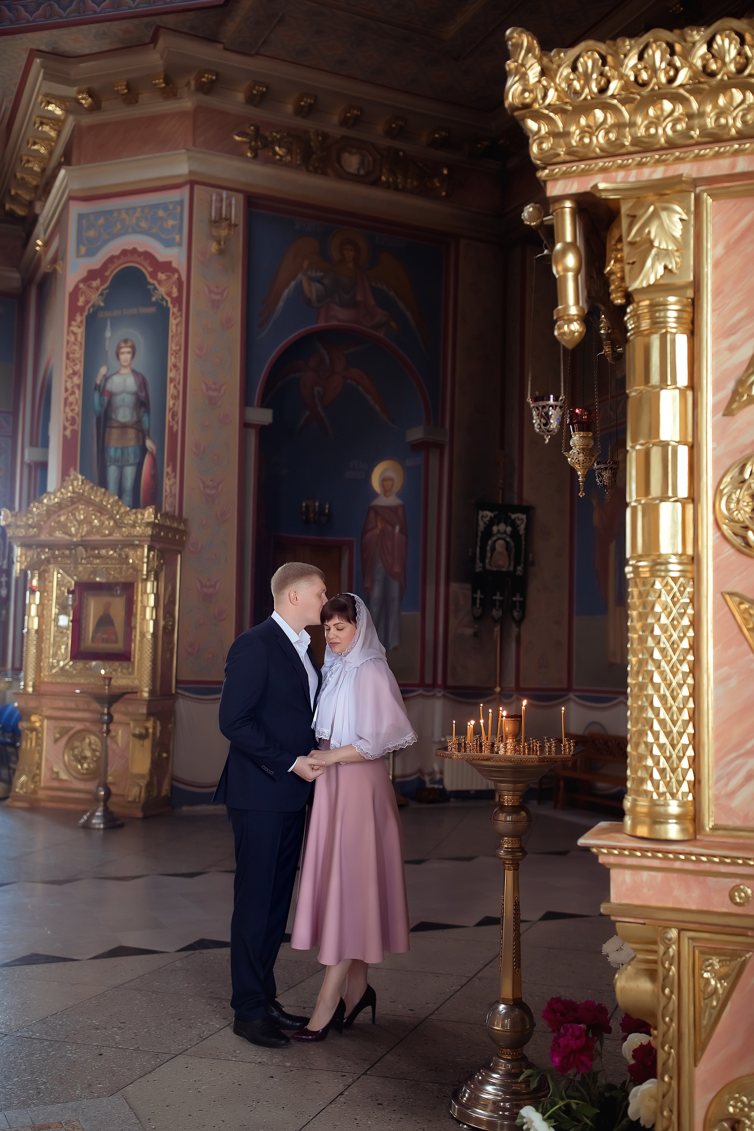 Елена и Дмитрий Покровский собор. Фотограф на крещение и венчание