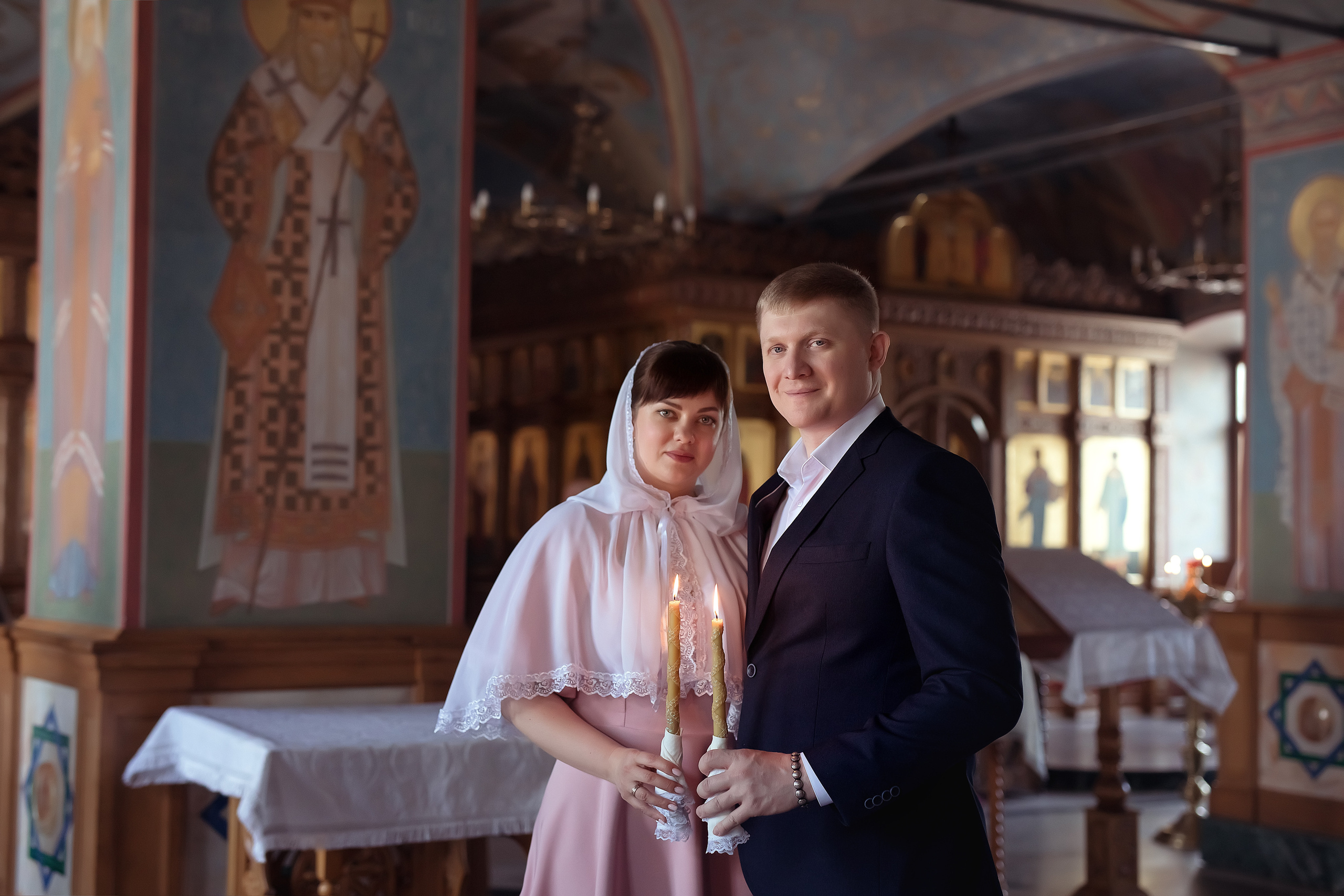 Елена и Дмитрий Покровский собор. Фотограф на крещение и венчание