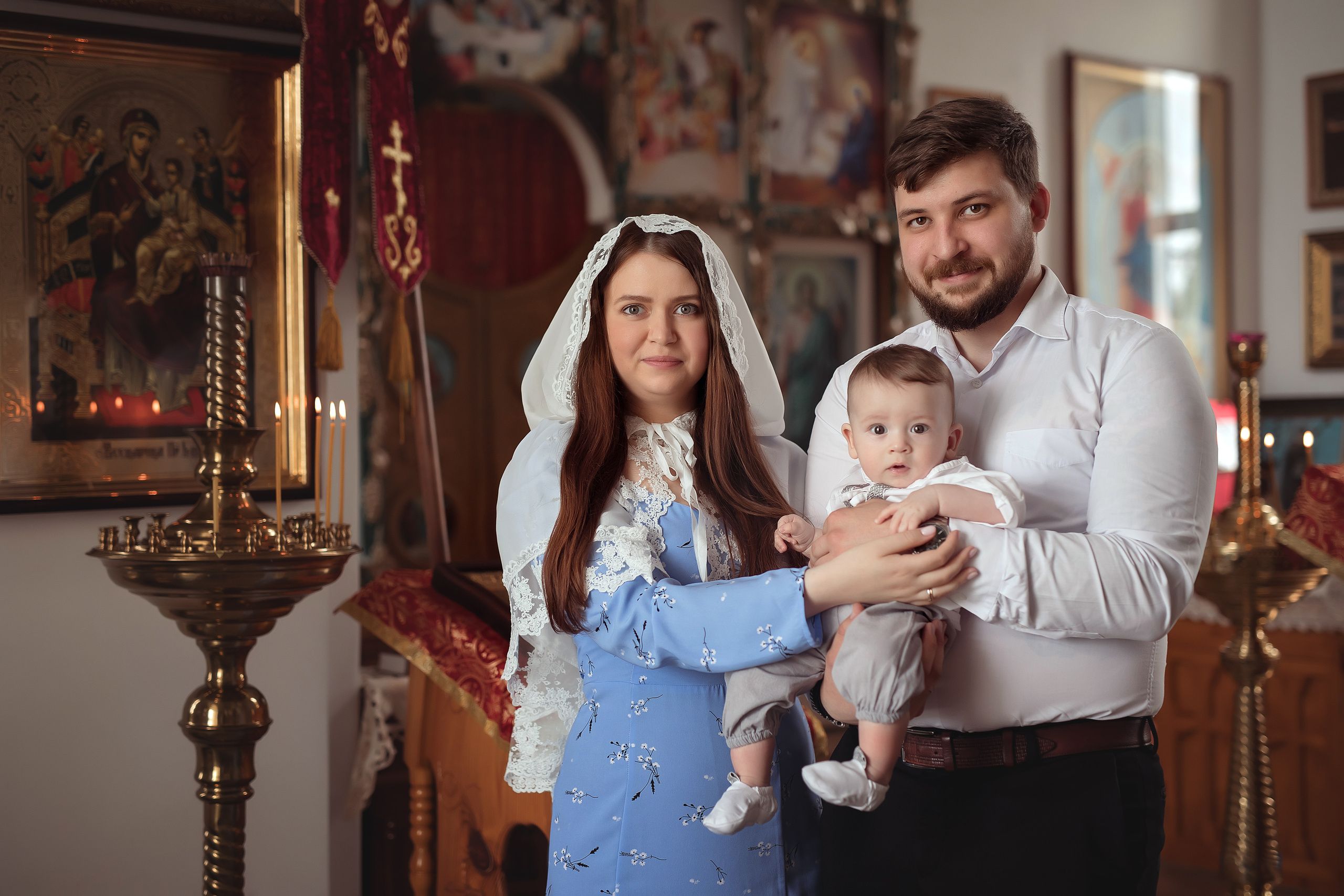 Крещение Лёвушки. Фотограф на крещение и венчание