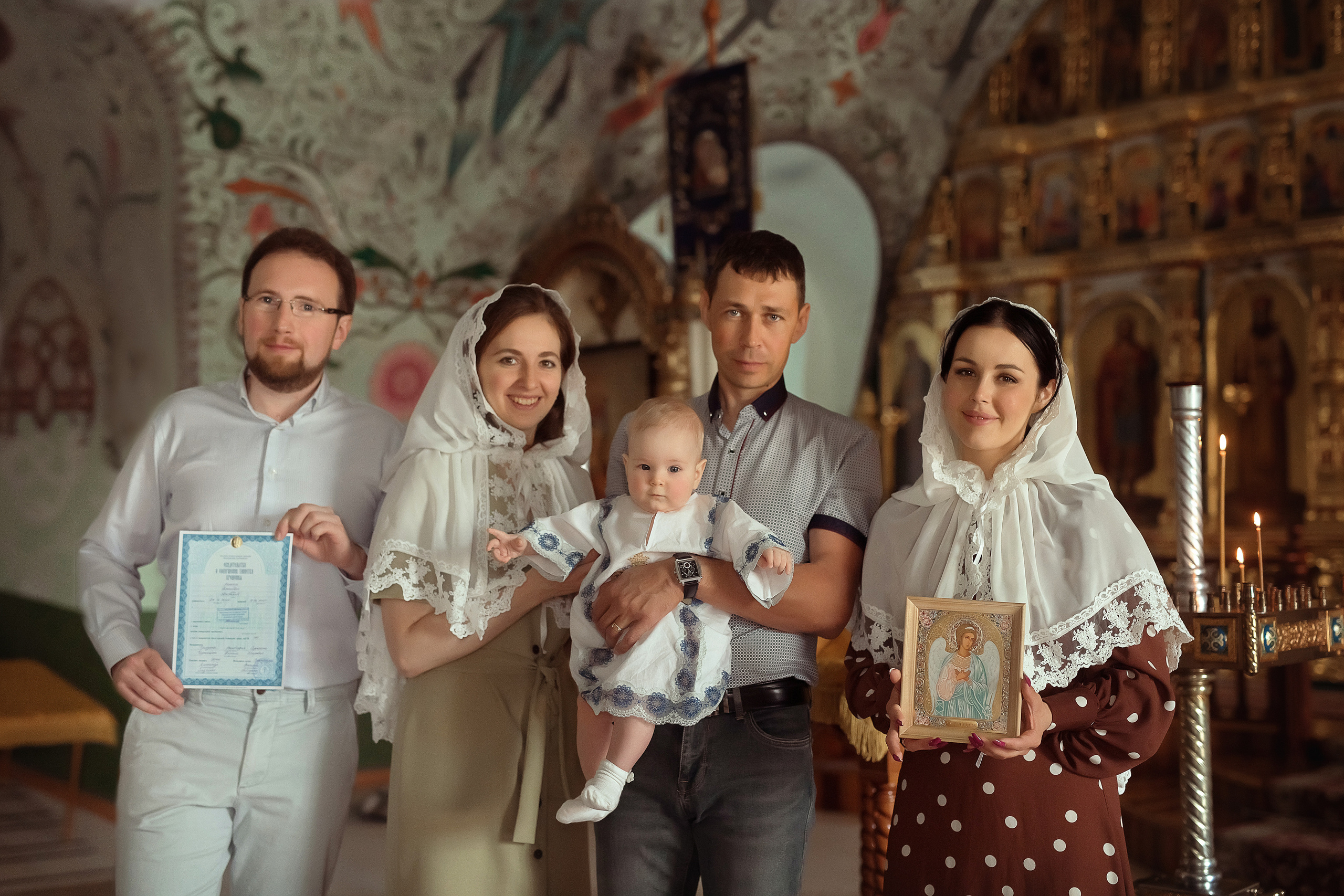 Крещение Максима Воскресенский храм. Фотограф на крещение и венчание