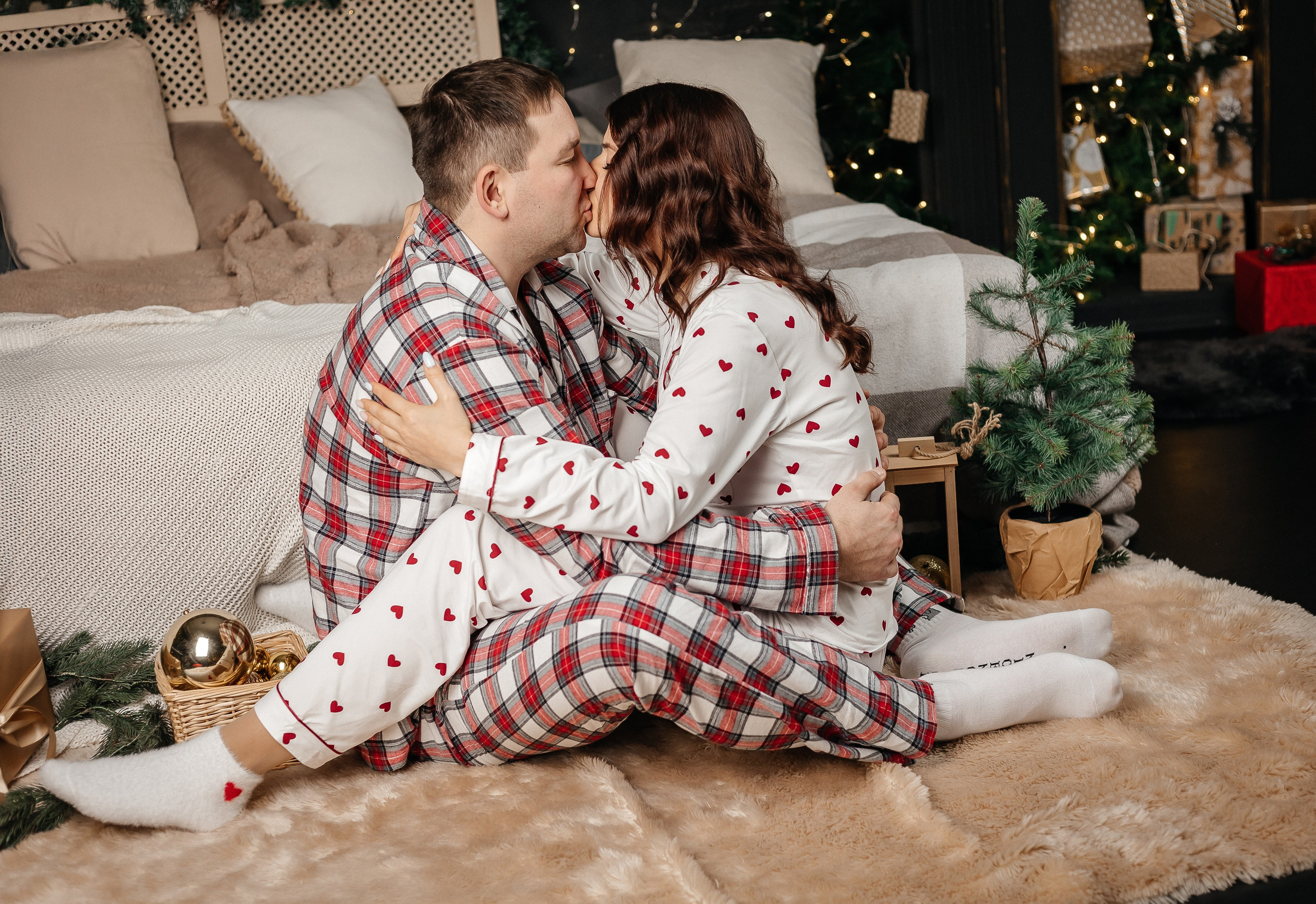 Новогодняя фотосессия в студии. Фотограф Татьяна Орлова