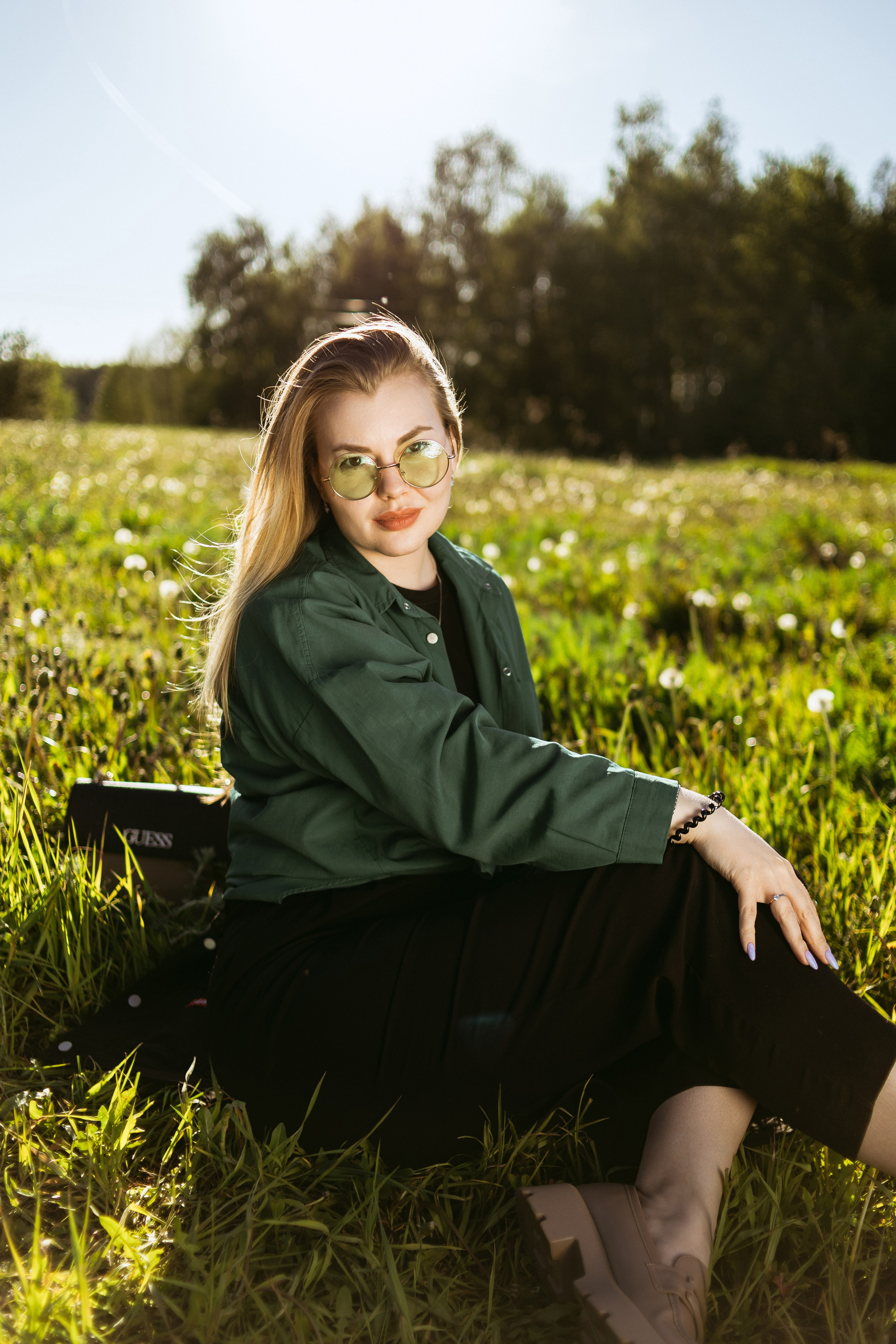 Фотосессия в поле Черноголовка 