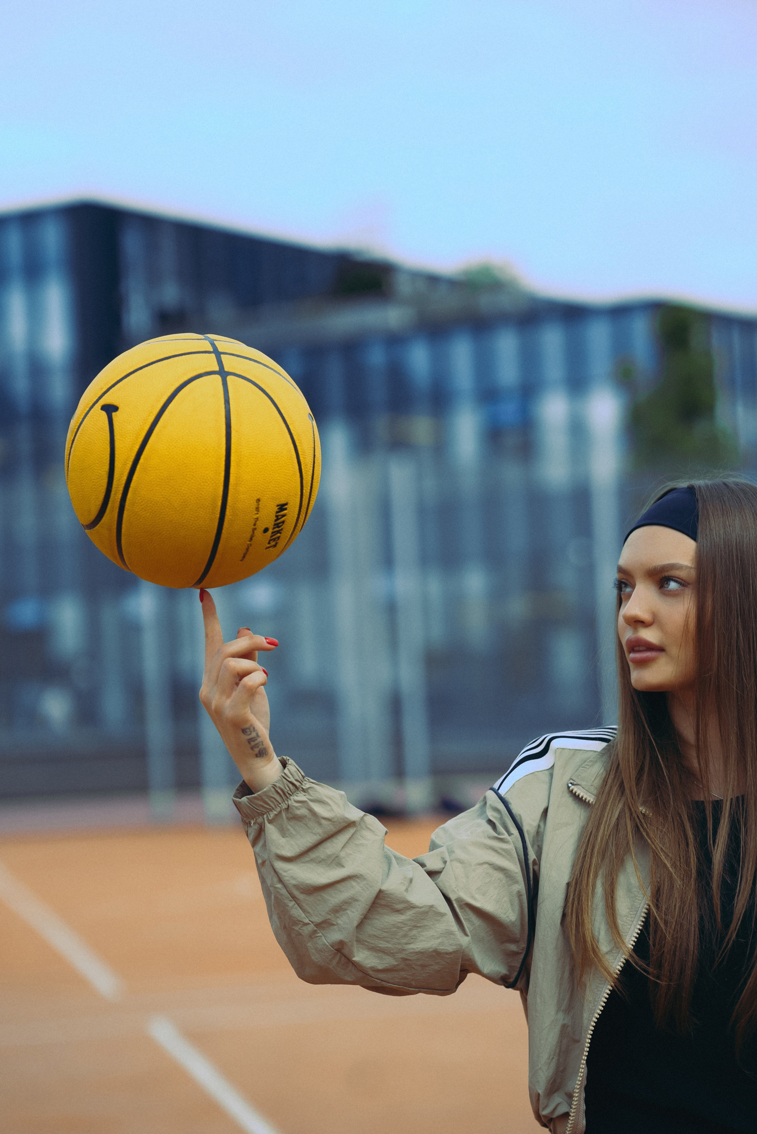 Стефания. Баскетбол. Фотограф Екатерина Золотовская. Портретные, семейные и креативные фотосессии в Москве