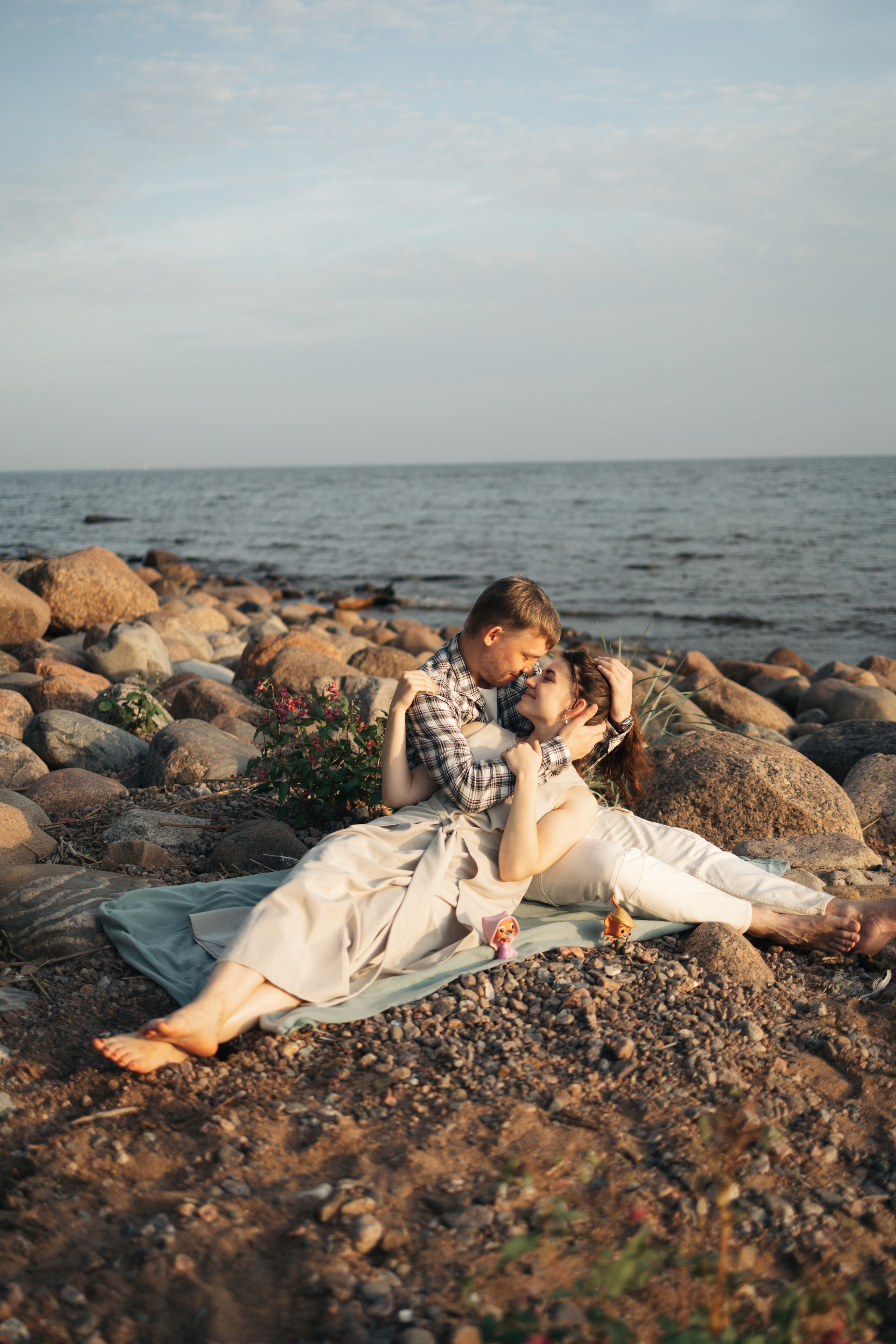 Финский залив в сентябре. Портретный фотограф в Санкт-Петербурге