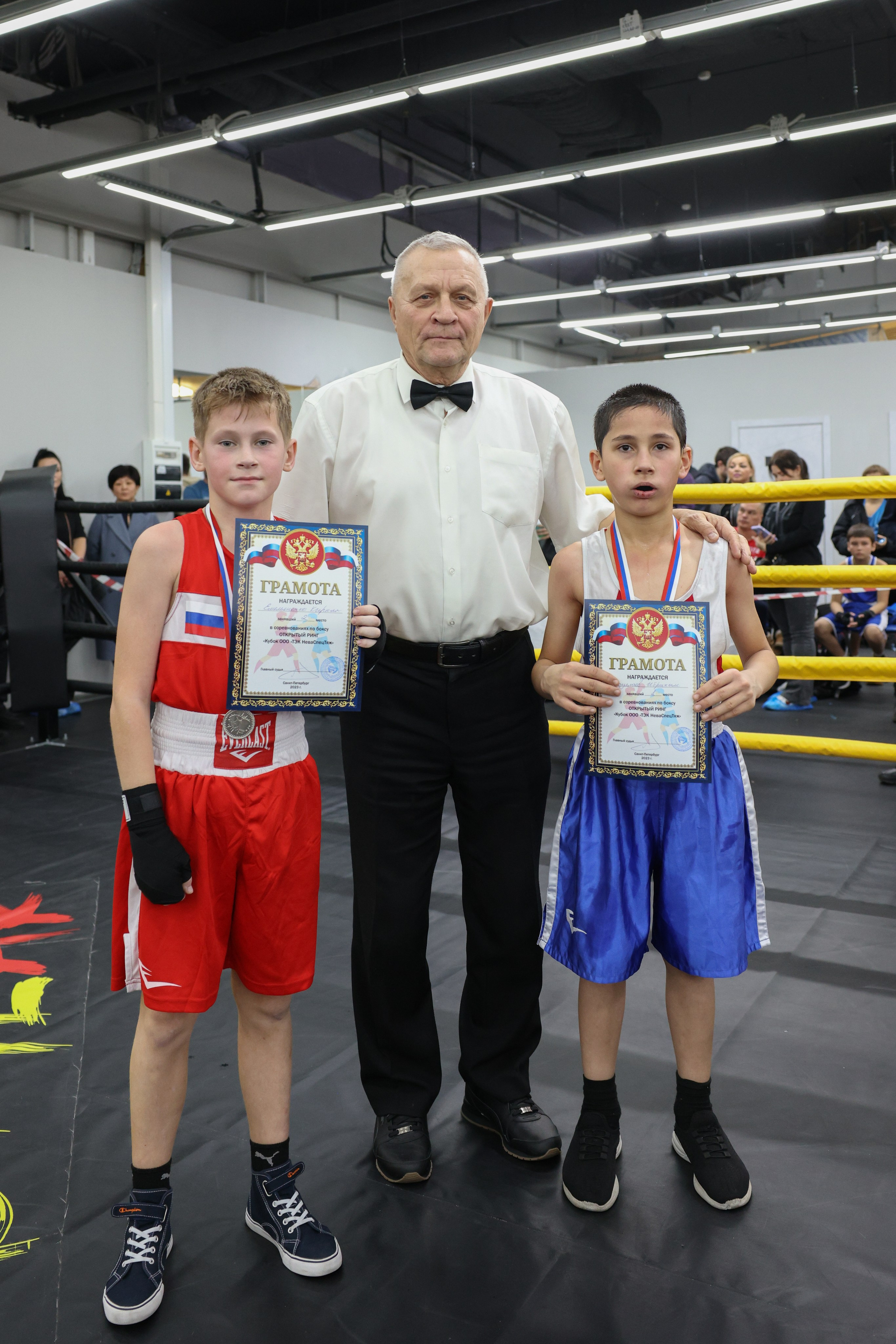Открытый ринг «кубок ООО «ТЭК НеваСпецТяж». Фотограф Александр Заломаев