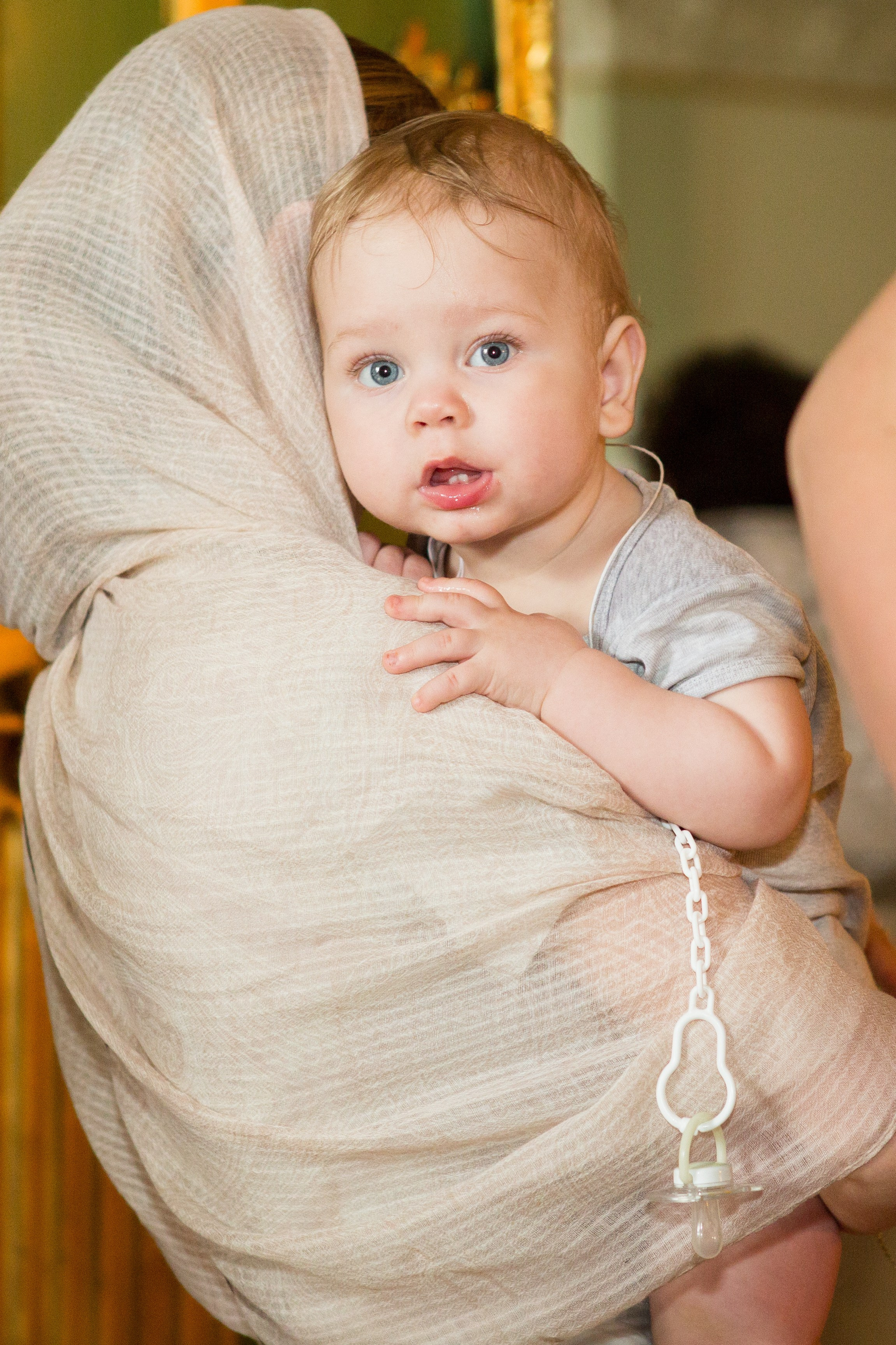 Крещение Олега. Фотограф Александр Заломаев