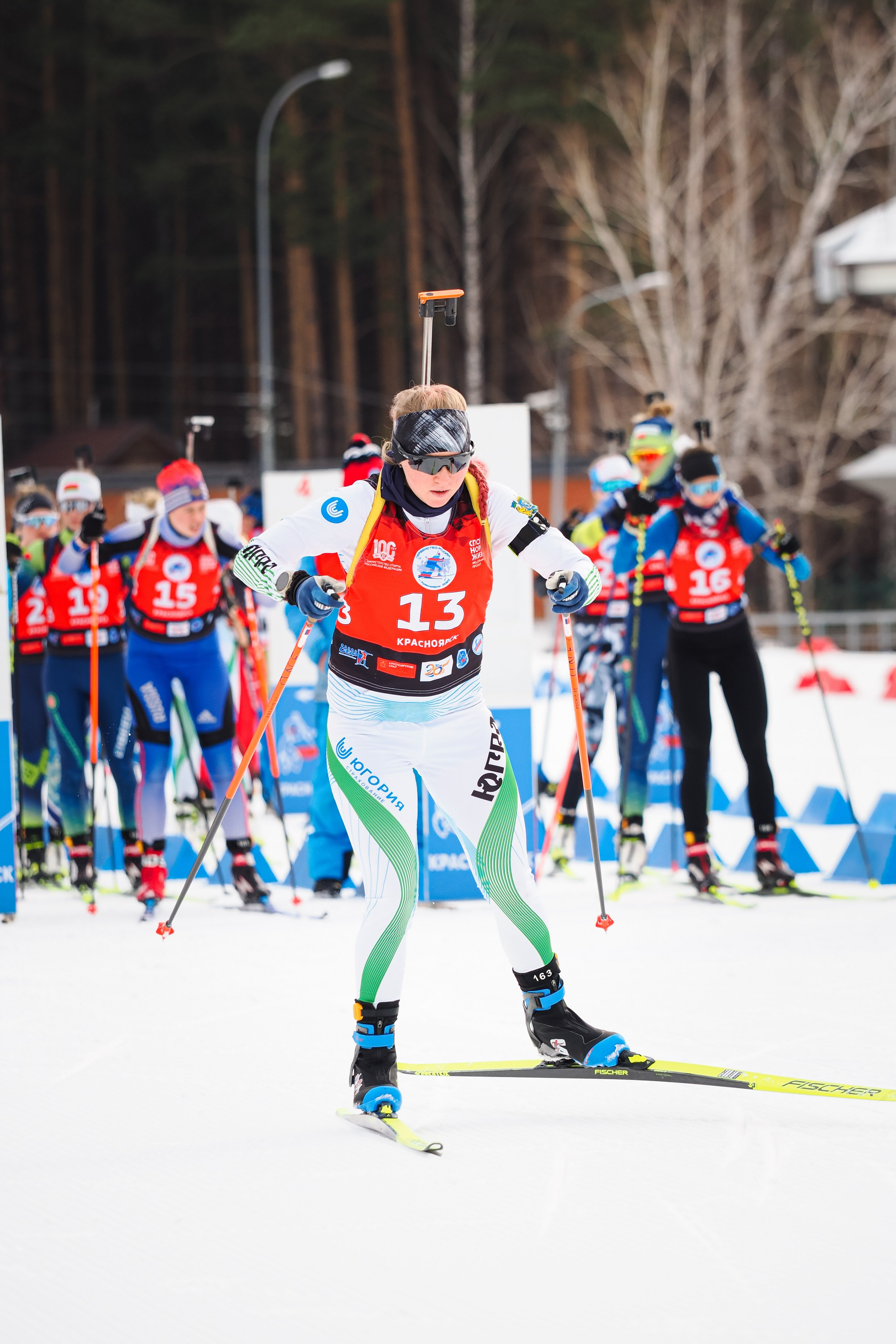 Биатлон / Первенство России. Репортажный фотограф Алексей Козьмин
