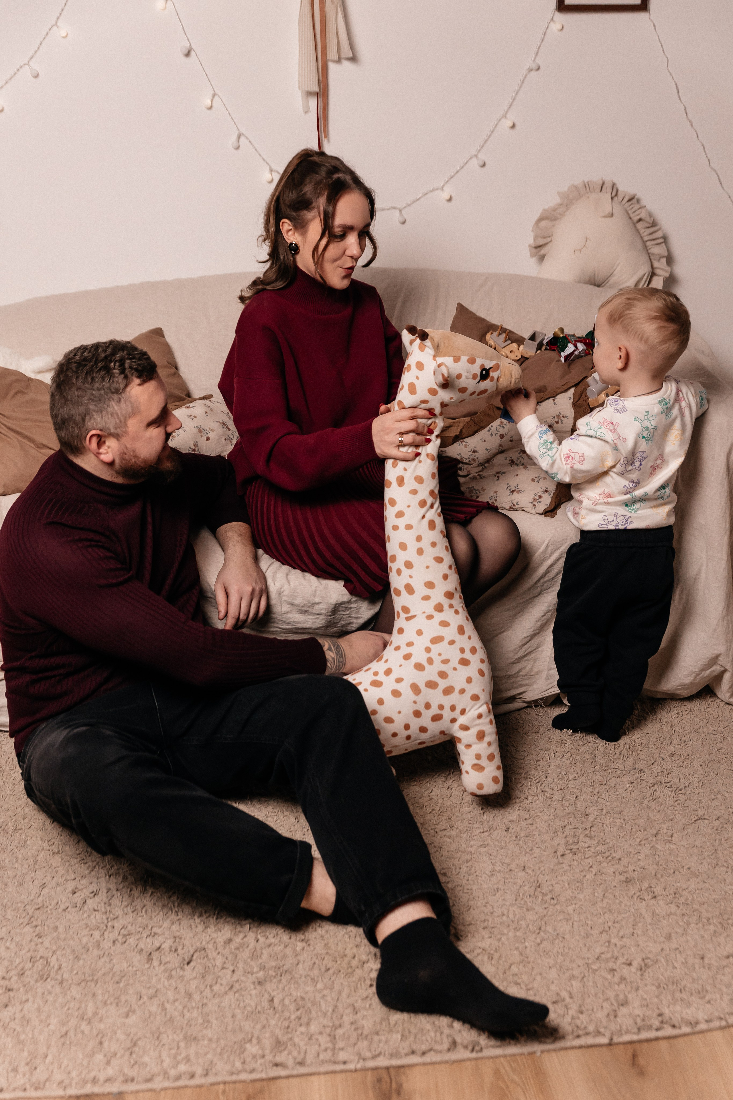 Новогодняя. Семейный фотограф Минск Усова Ольга