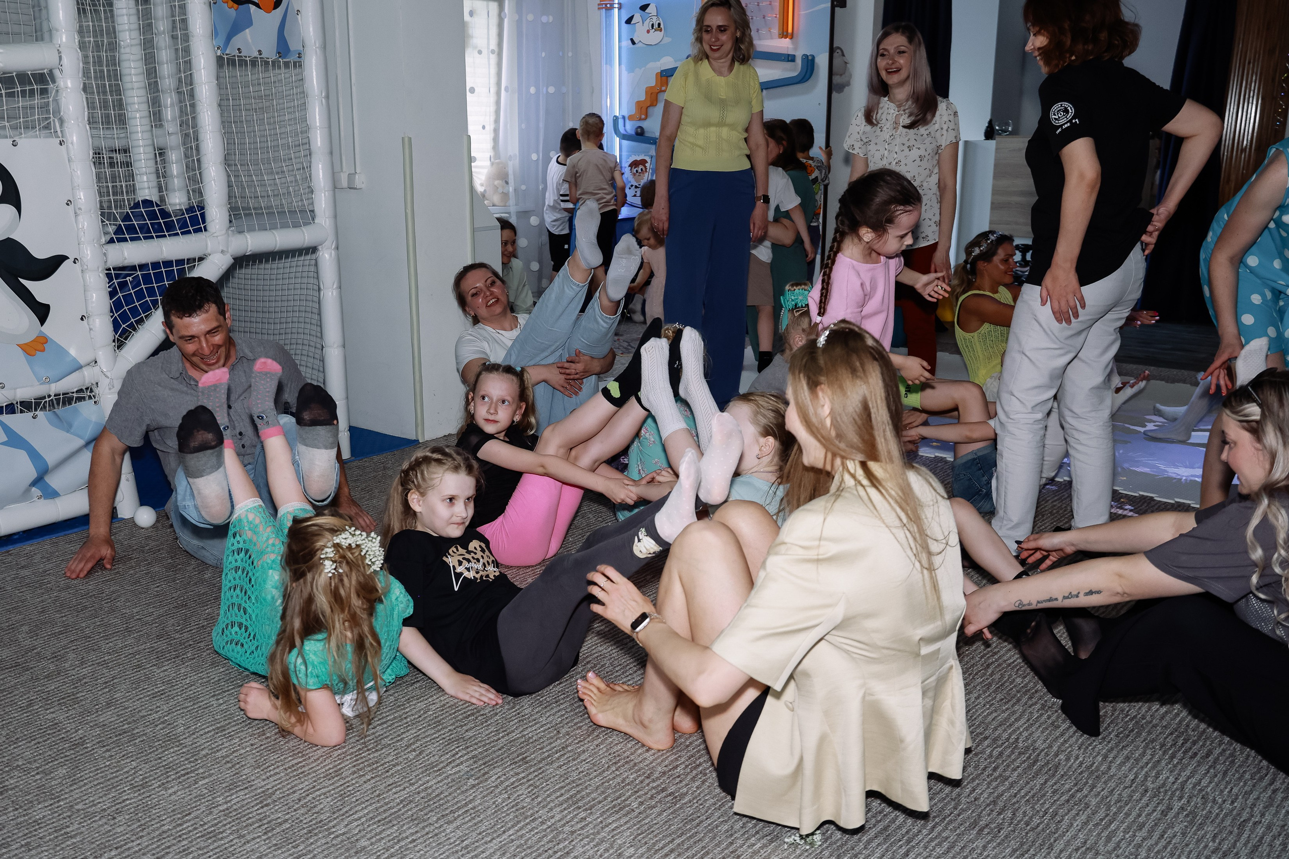 Лофт Пингви дет сад выпуской. Фотограф Юлия Мальцева