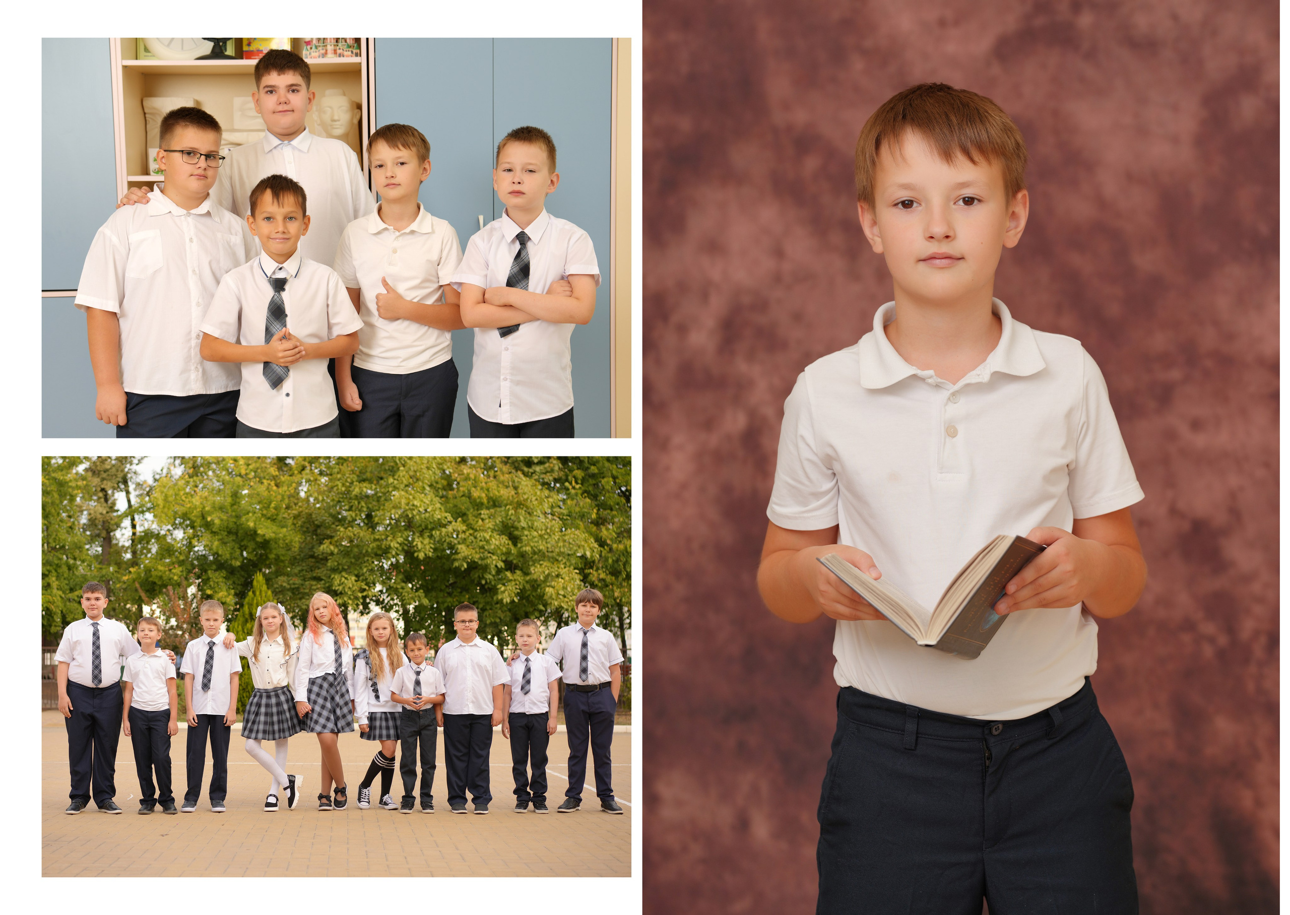 ШКОЛА 104 — 4 «В» класс. Красивый выпускной альбом в Краснодаре