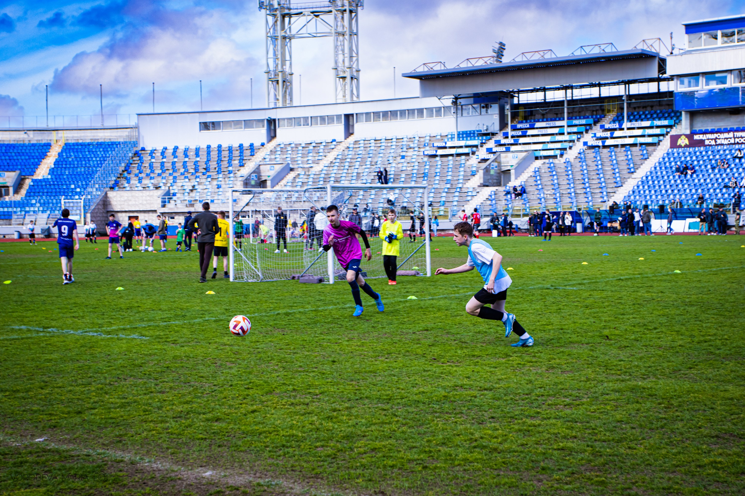 XI Ежегодный турнир по футболу «Юный Зенитовец». Фотограф ювелирных украшений в Санкт-Петербурге Воробьева Мария