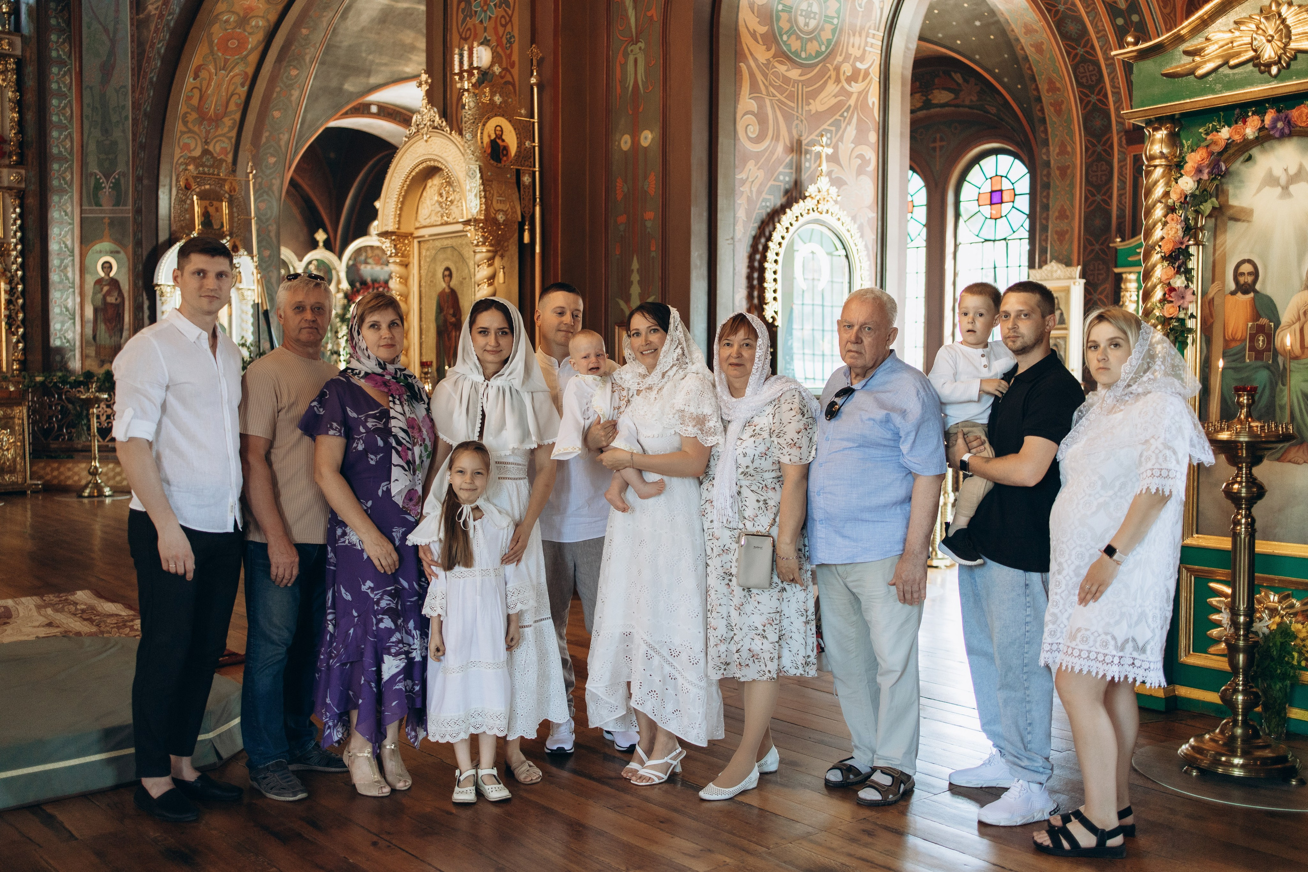 Двойное крещение Анны и Саши. Самый теплый фотограф в Краснодаре Рябоконь Ксения