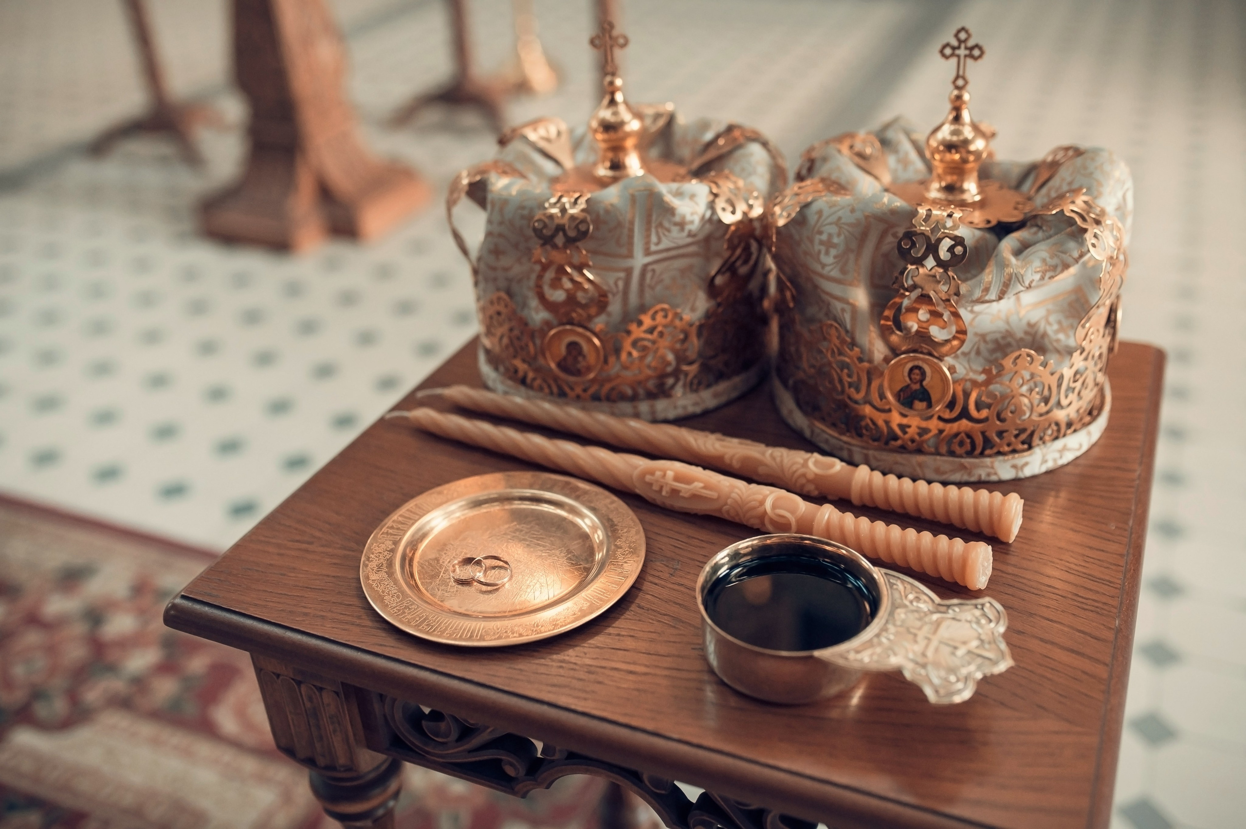 Таинство Венчания Христорождественский кафедральный собор. Семейный фотограф Олеся Батурина Рязань