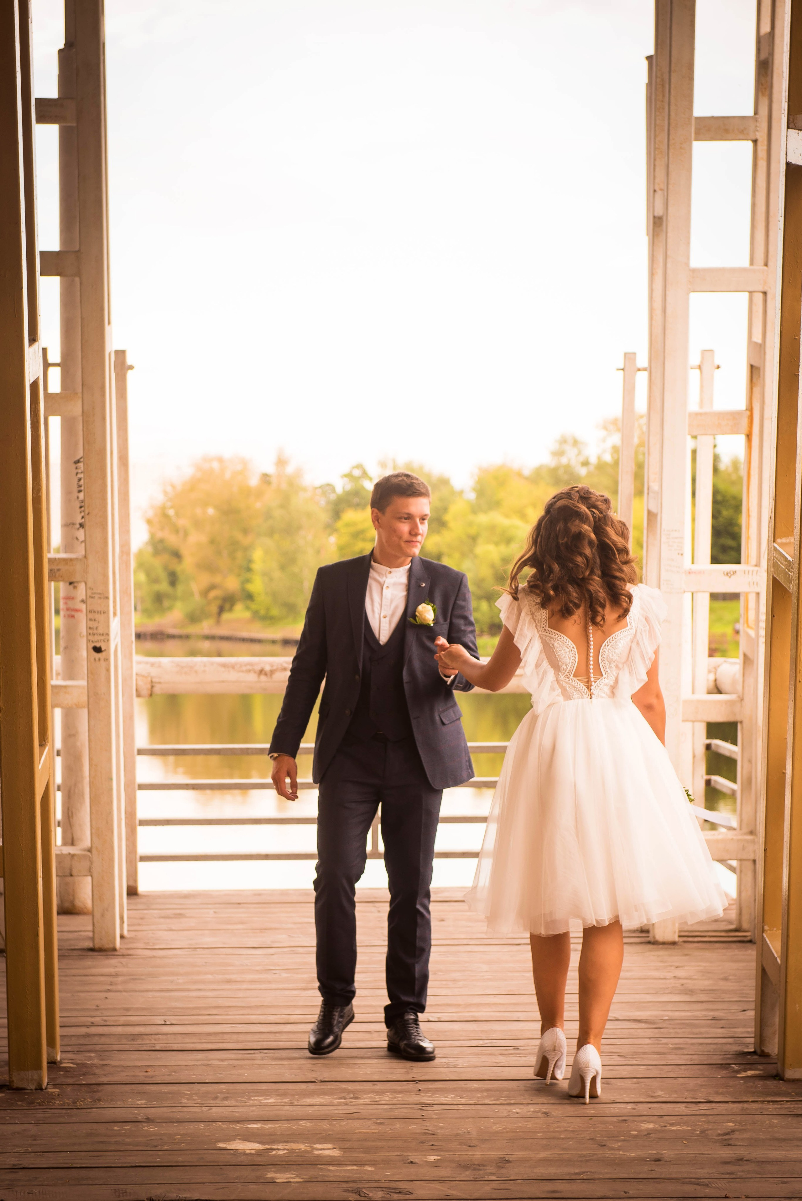 Свадьба, прогулка. Анна Смирнова. Фотограф, Москва