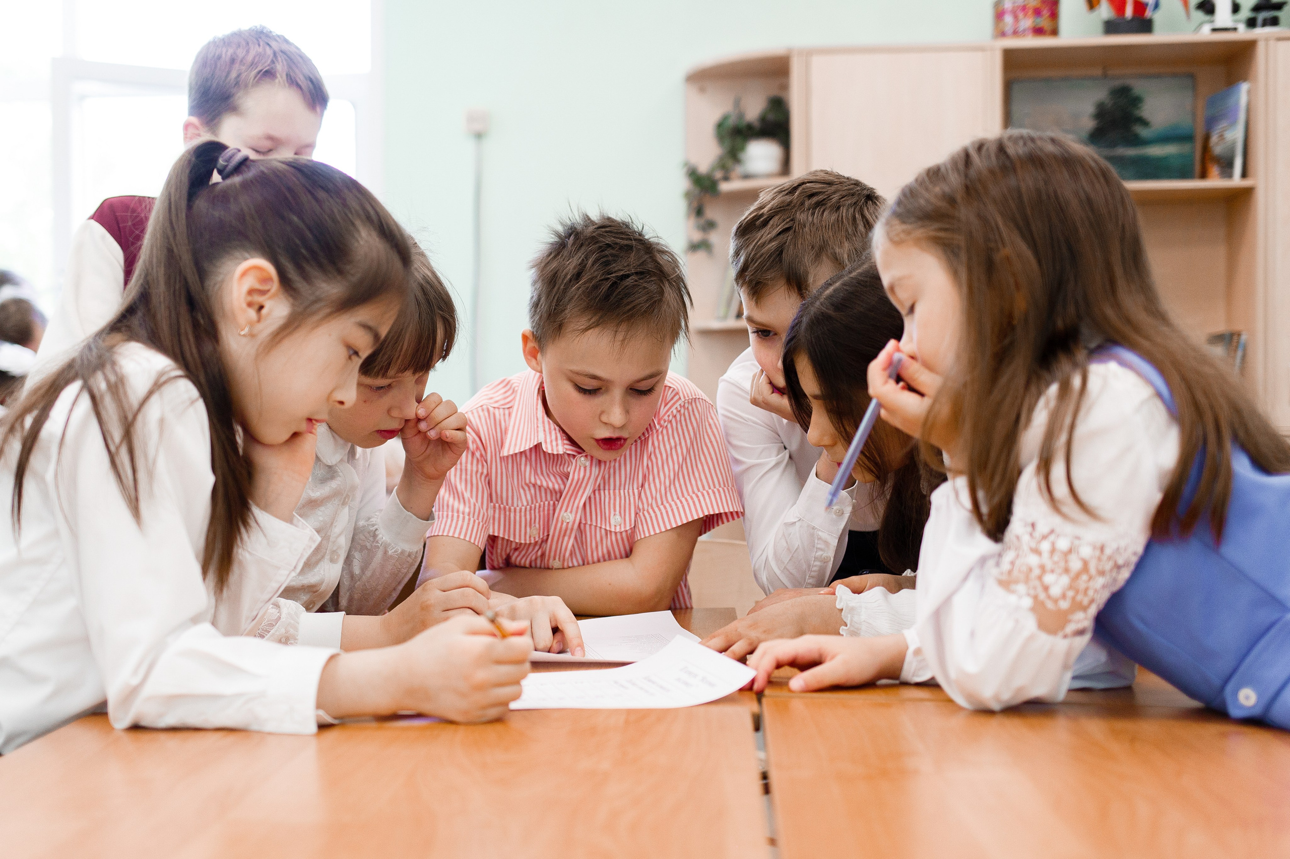 Школьная фотосъемка 3-го класса. Репортажный фотограф Борис Геер