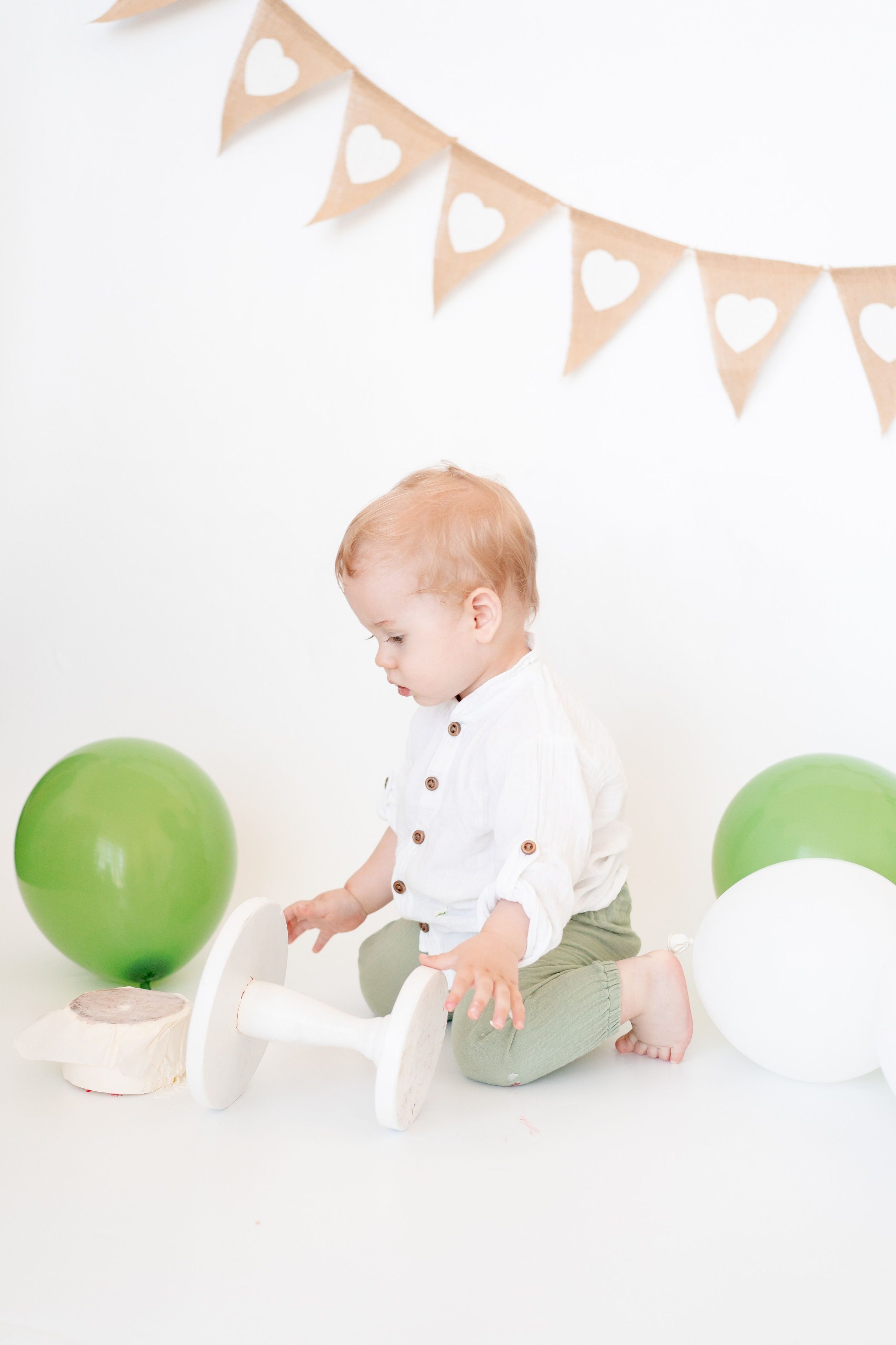 Кирюше 1 годик!. Детская, семейная фотостудия в Санкт-Петербурге