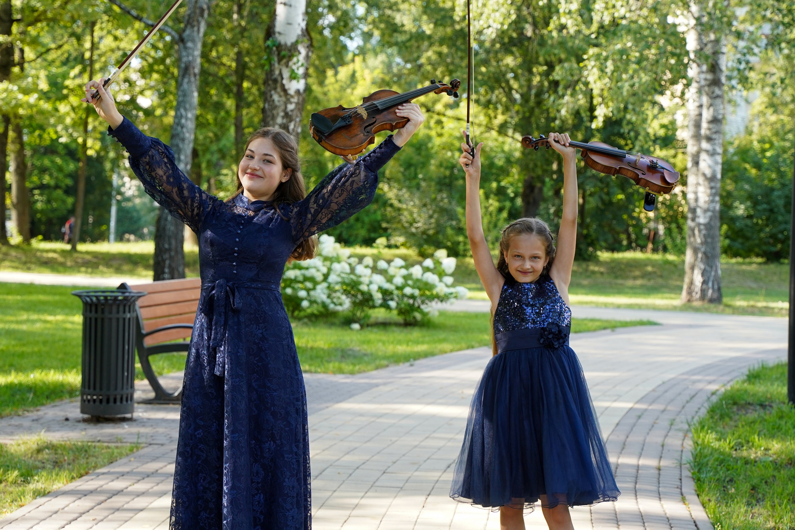СКРИПАЧКИ. Фотограф Наталья Погодина в г. Обнинске