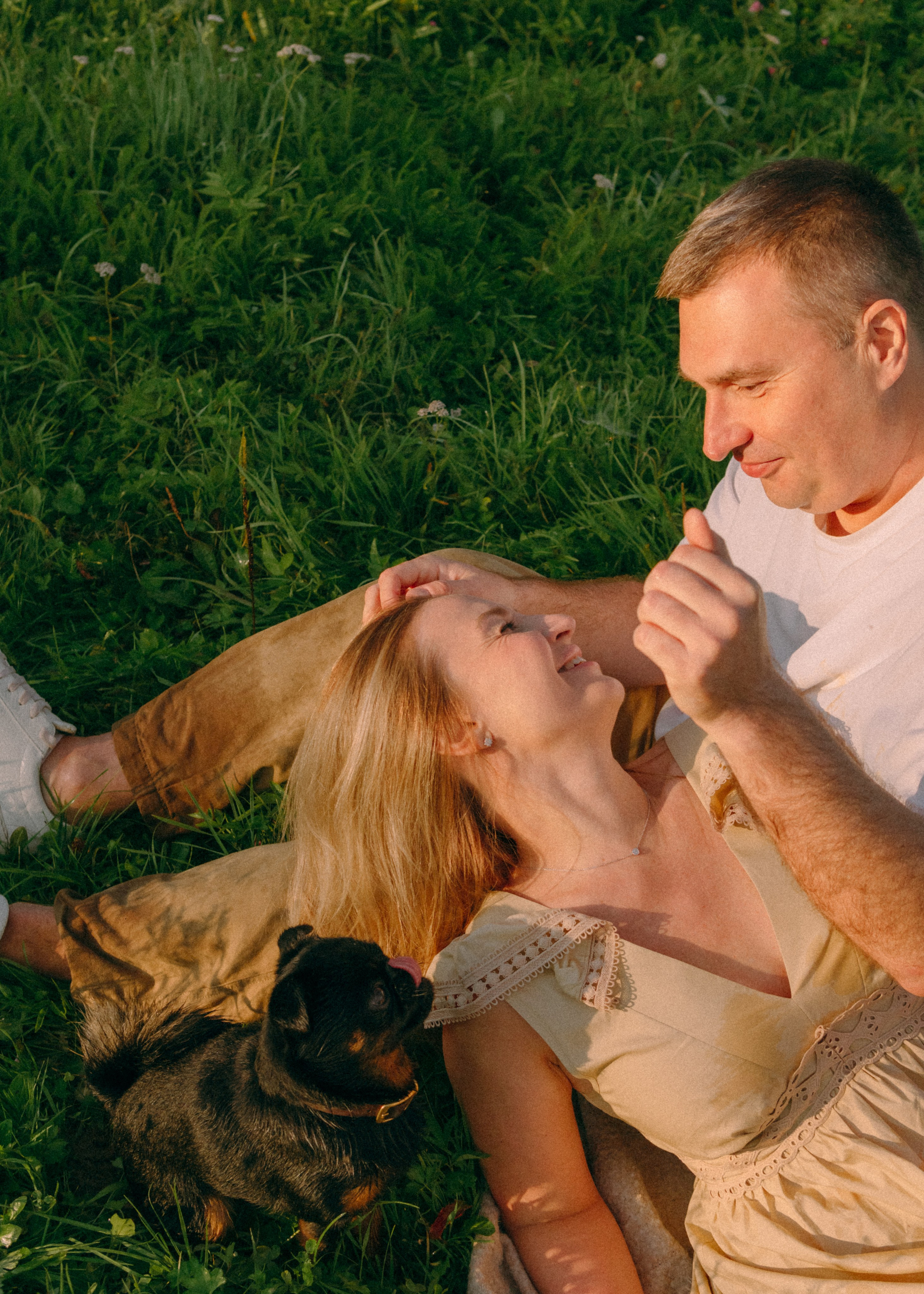 Оксана, Кирилл и Кеша. Фотограф-анималист Ксения Воробьева, Москва