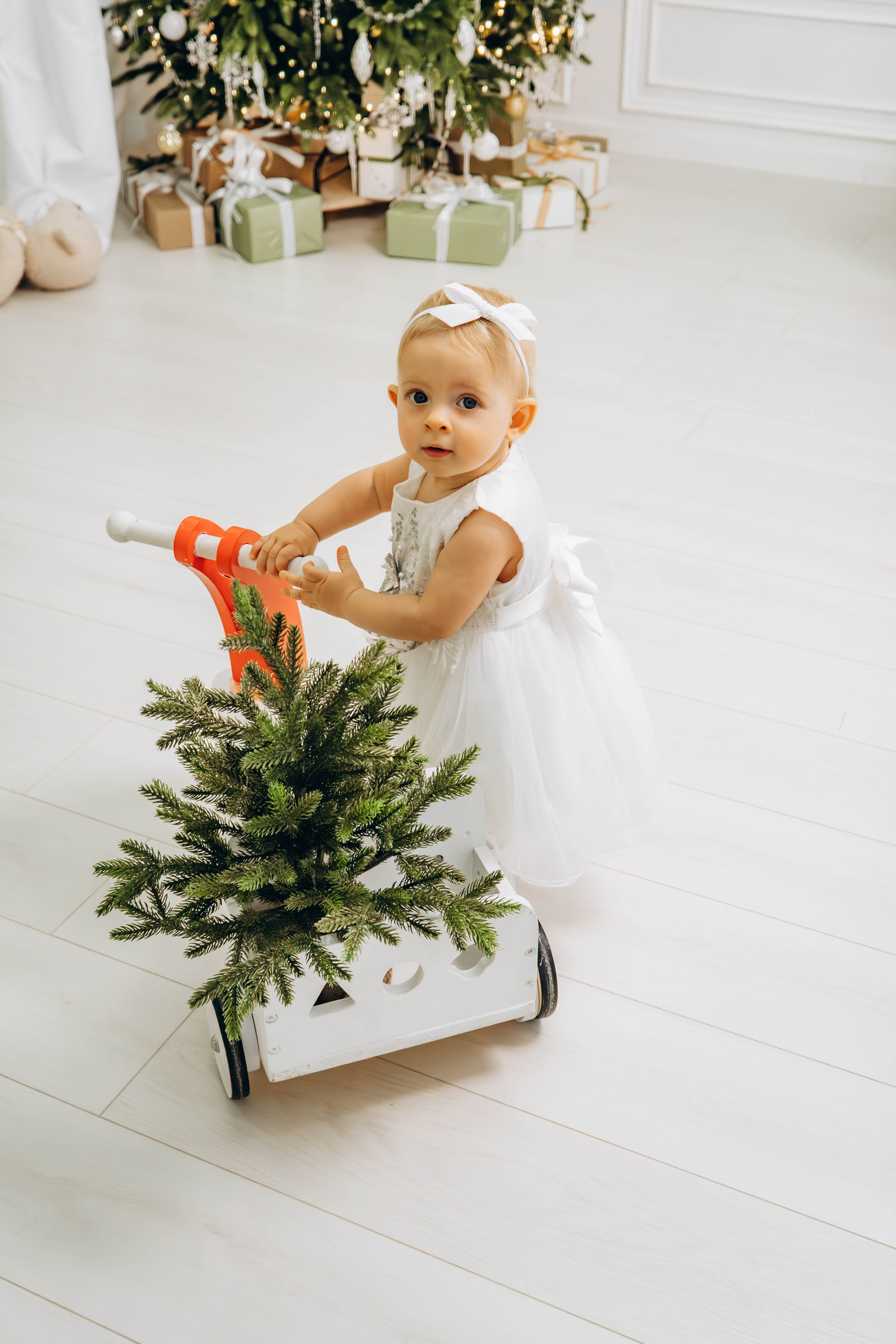 Съемка на годик малышки. Студия «LuLu». Фотограф Москва Валерия Веденина