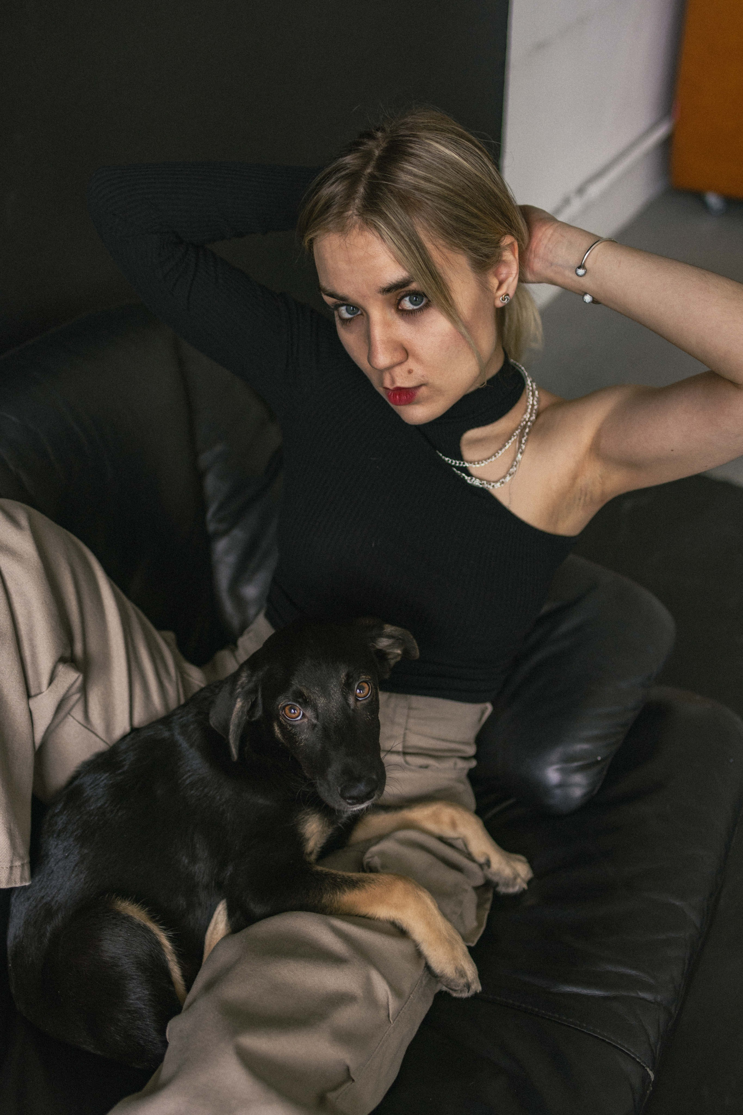 Крис и Тэдди. Фотограф-анималист в Москве Лера Черноног