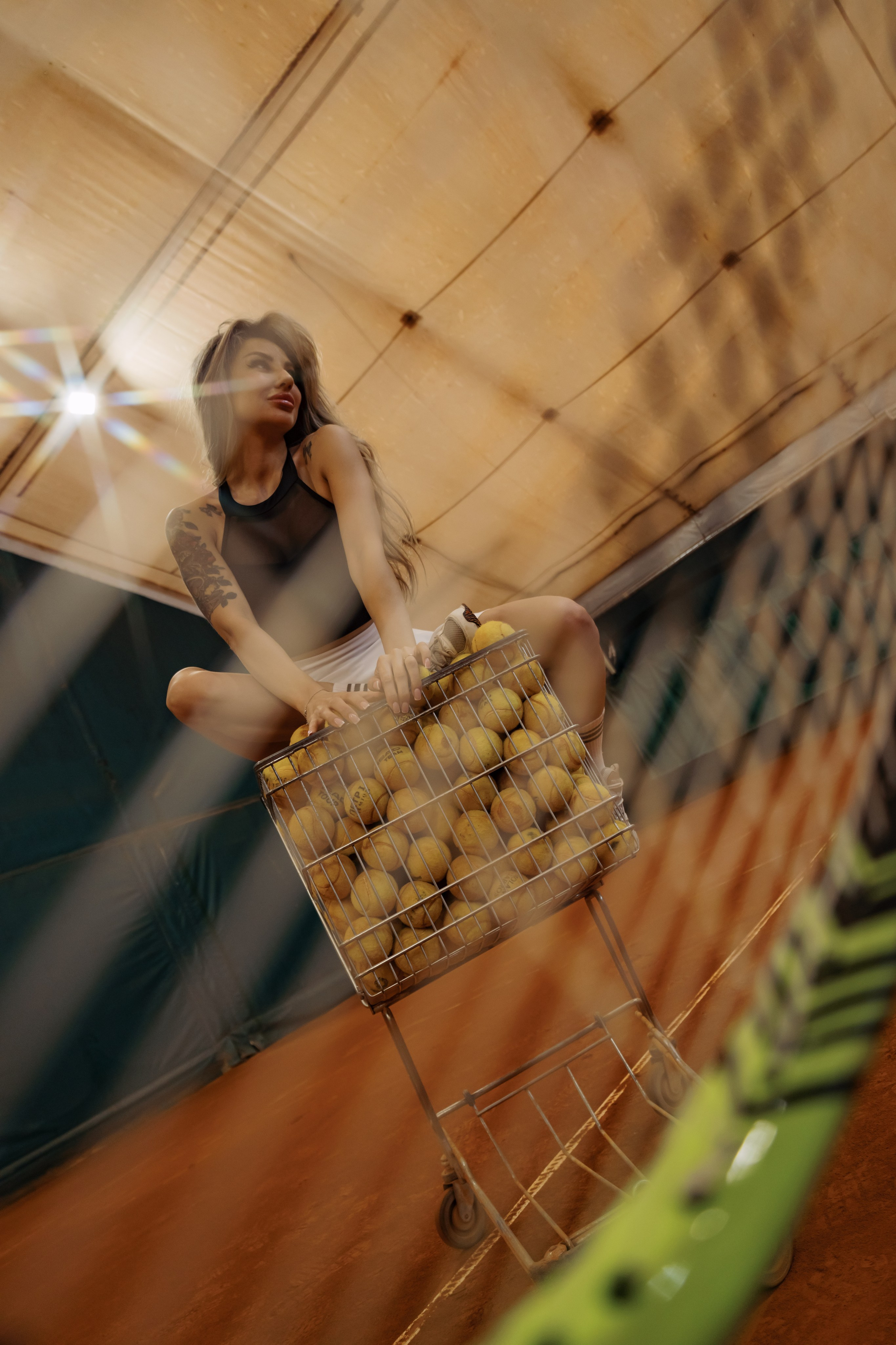 Фотосессия на теннисном корте. Персональный фотограф в Санкт-Петербурге Тимур Калимулин