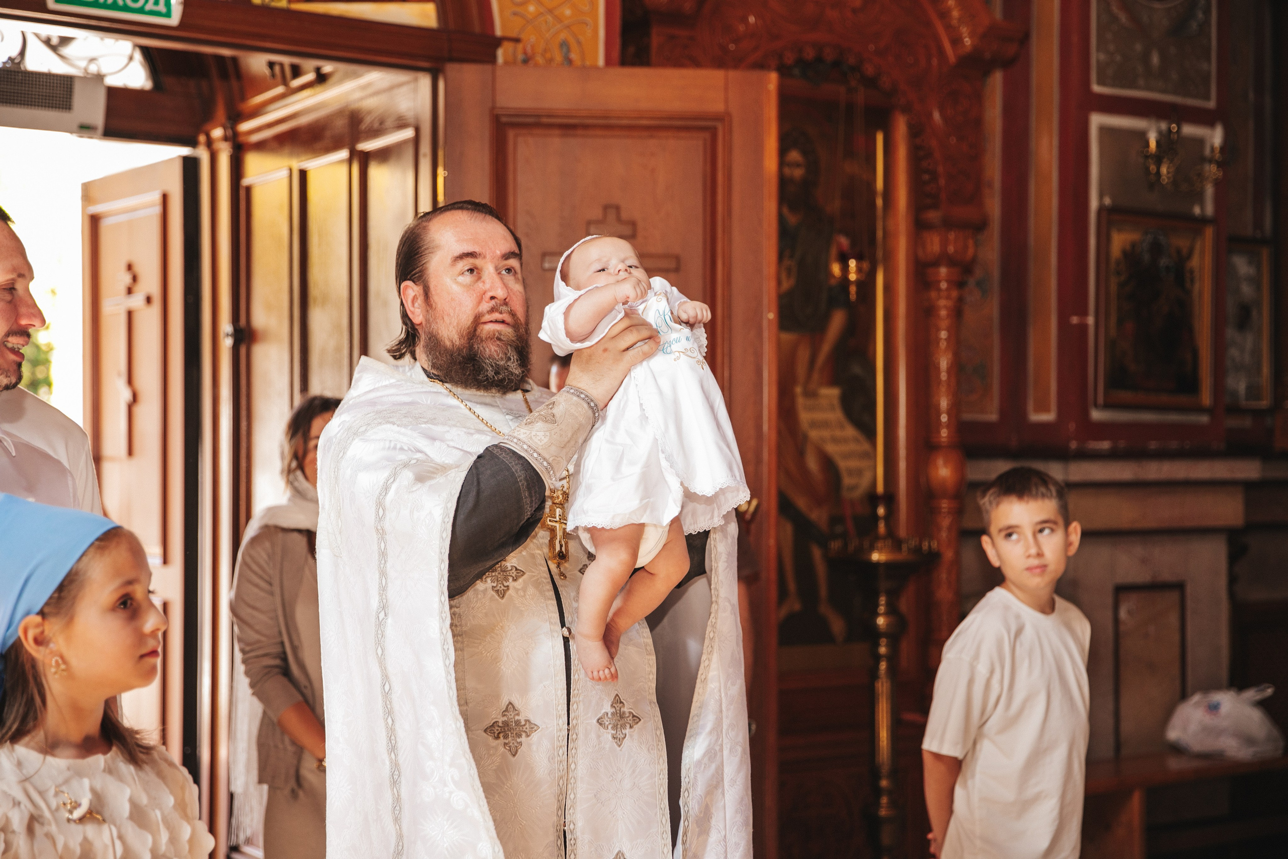 Таинство крещения Кирилла. Фото о ВАЖНОМ