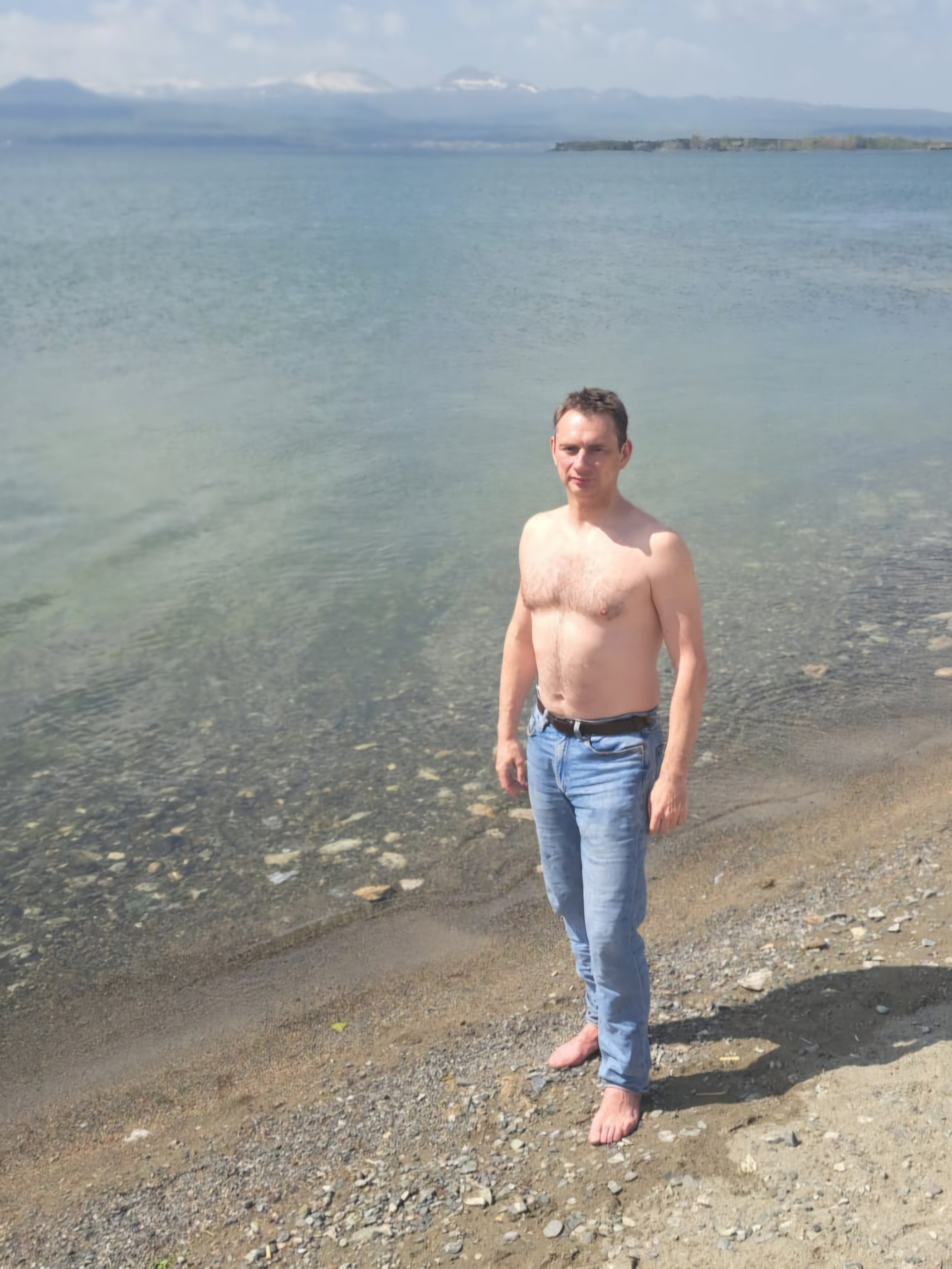 Открываем сезон открытой воды. Вода - 12 градусов