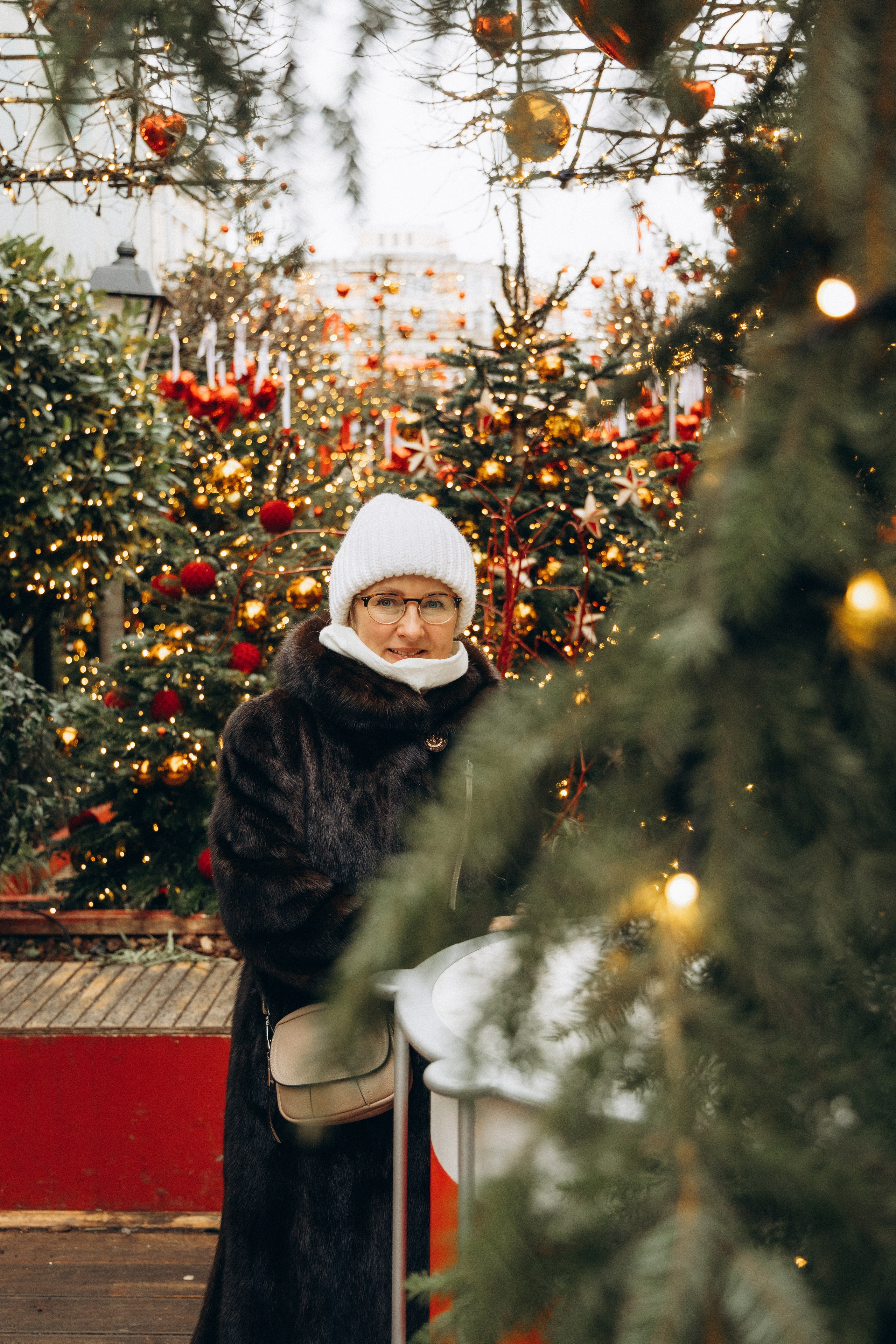 Зимняя прогулка Юлии. Фотограф lifestylе в Москве Пшеничная Анастасия