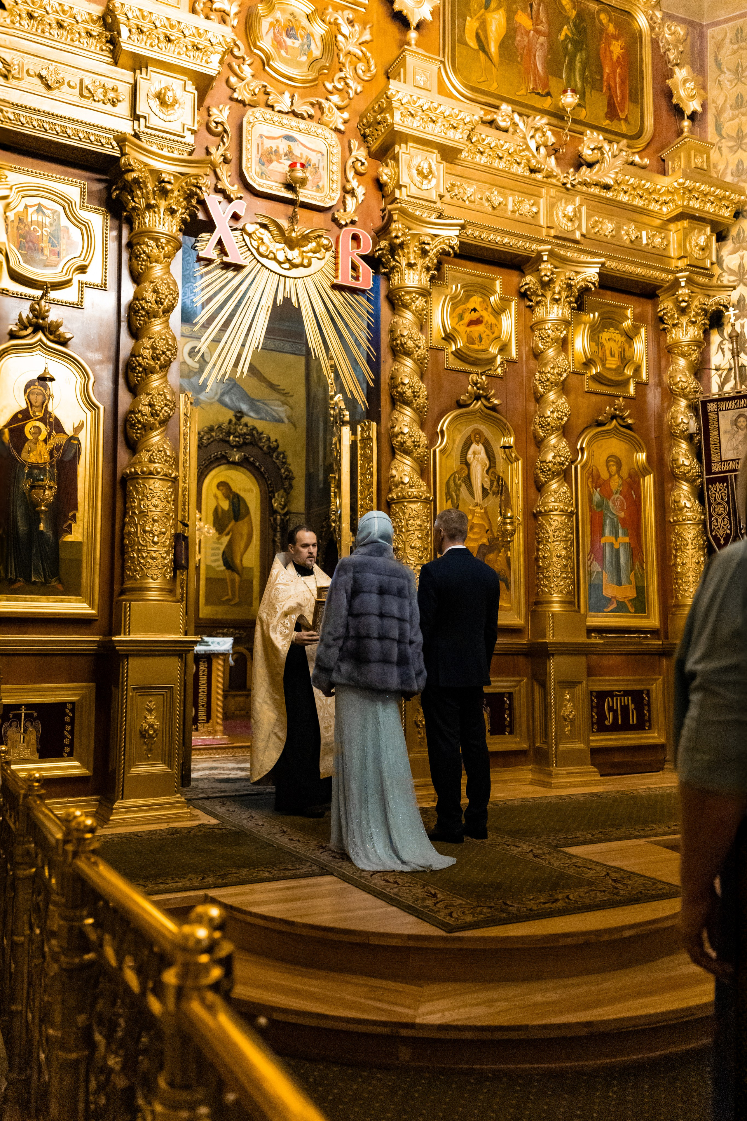 Венчание в Преображенском соборе. Фотограф Белгород