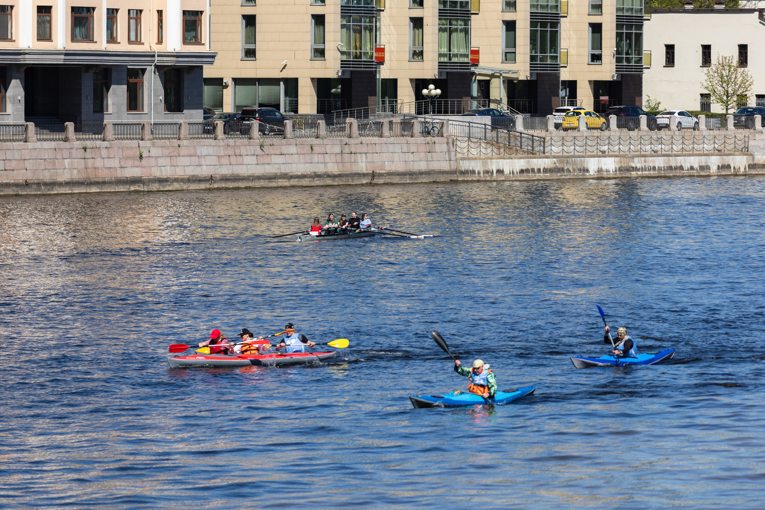 Открытие гребного сезона на р. Карповка. Фотограф в Санкт-Петербурге