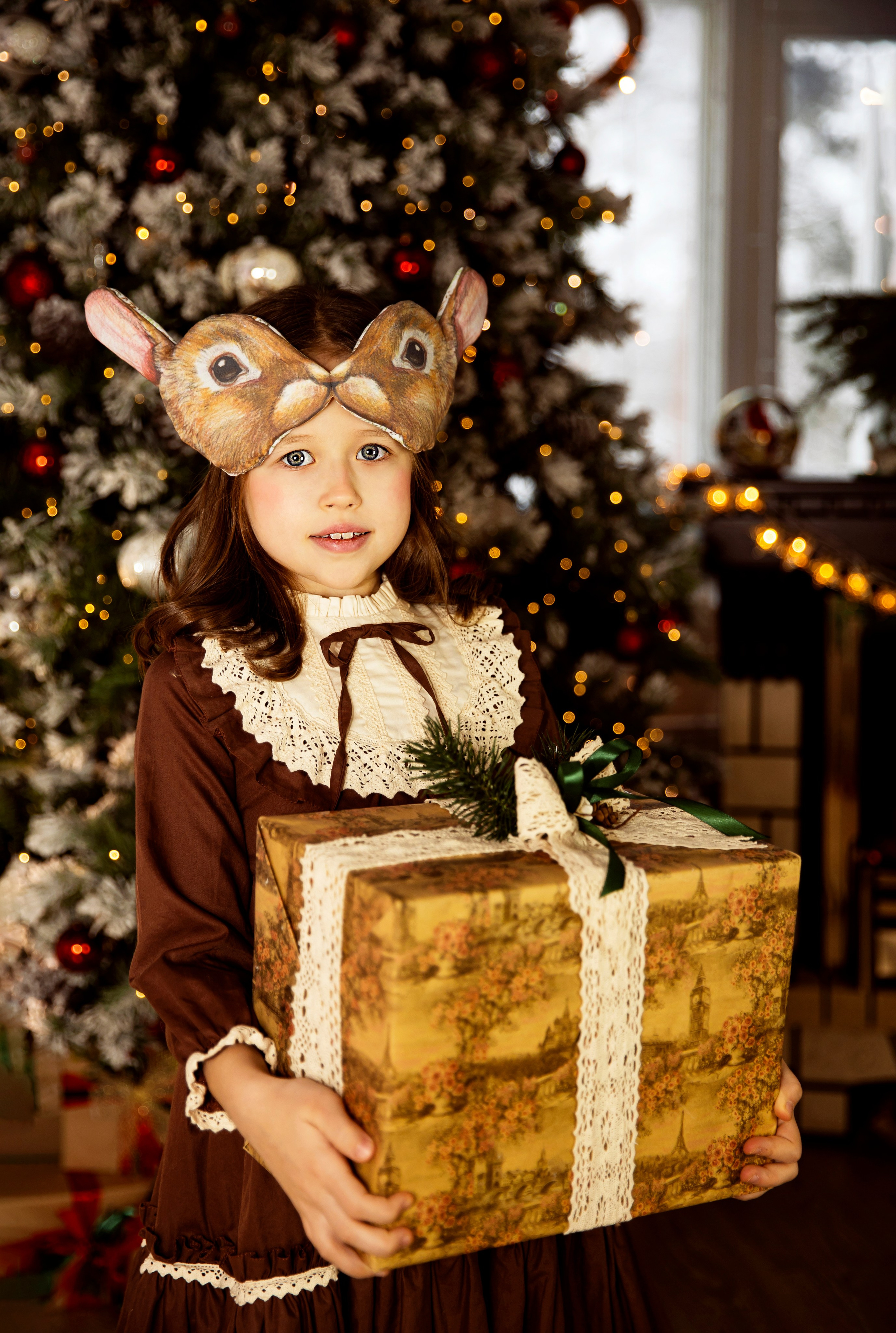 Новогодняя съемка для детей. Фотограф — Татьяна Кириллова, г. Санкт-Петербург