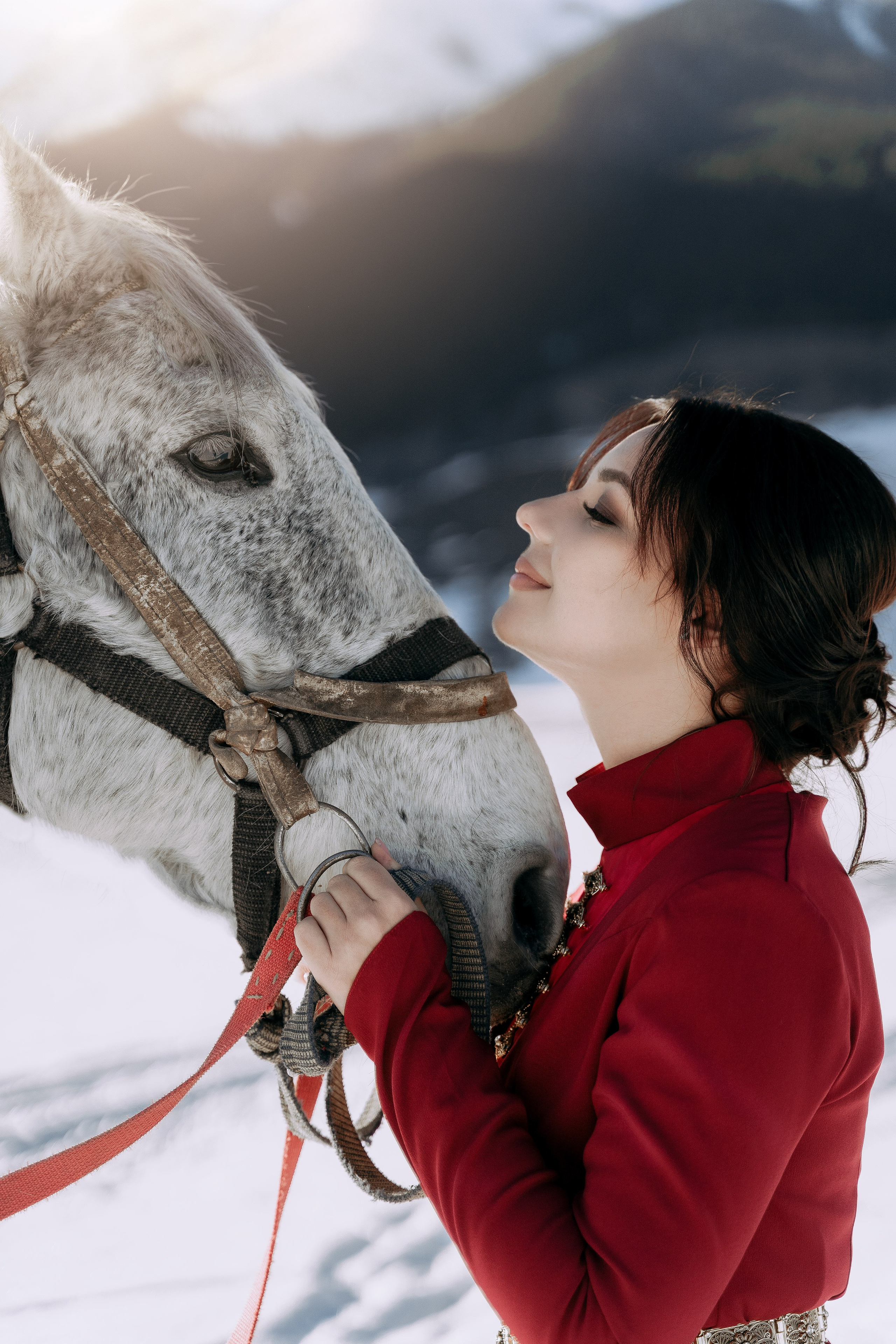 Съёмки в горах. Фотограф Диана Семенова
