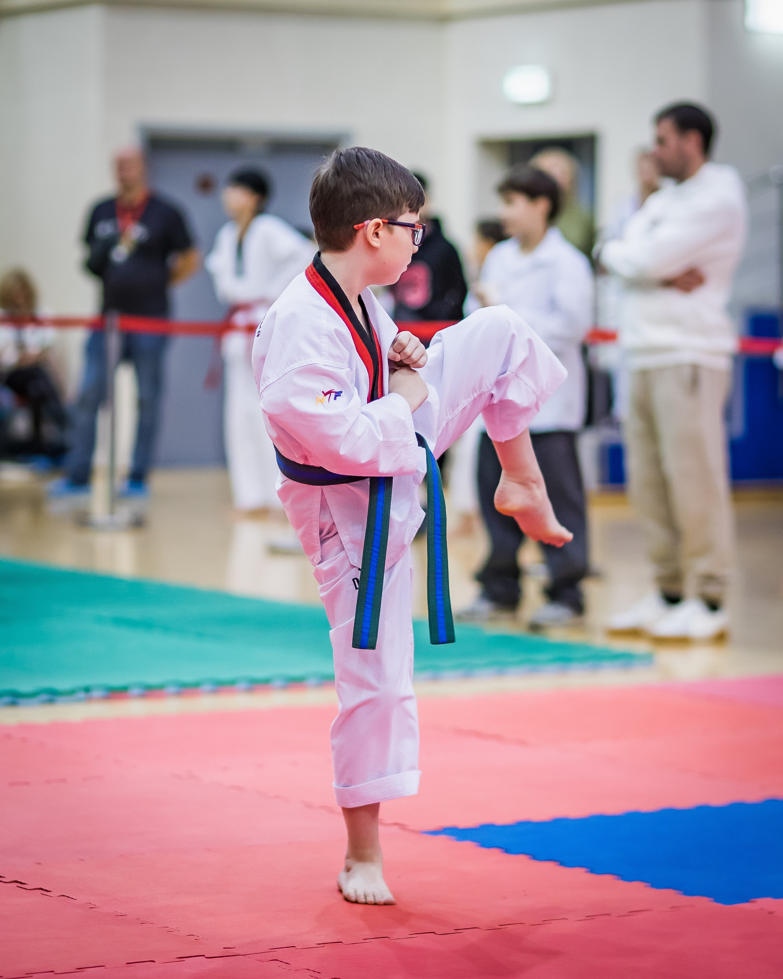 Турнир Федерации детского тхэквондо России по дисциплине ПХУМСЭ. Спортивный фотограф Максим Серегин