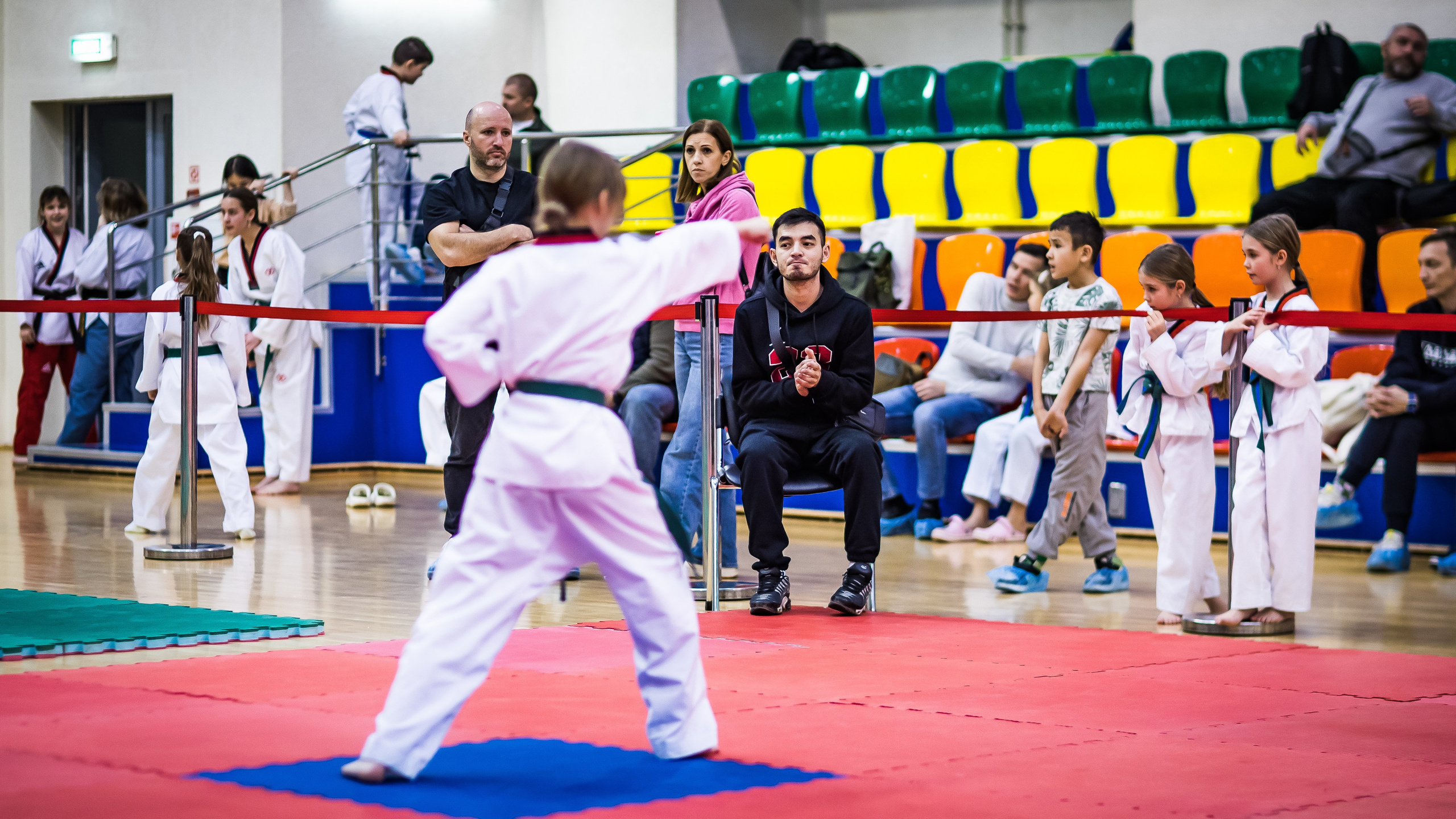 Турнир Федерации детского тхэквондо России по дисциплине ПХУМСЭ. Спортивный фотограф Максим Серегин