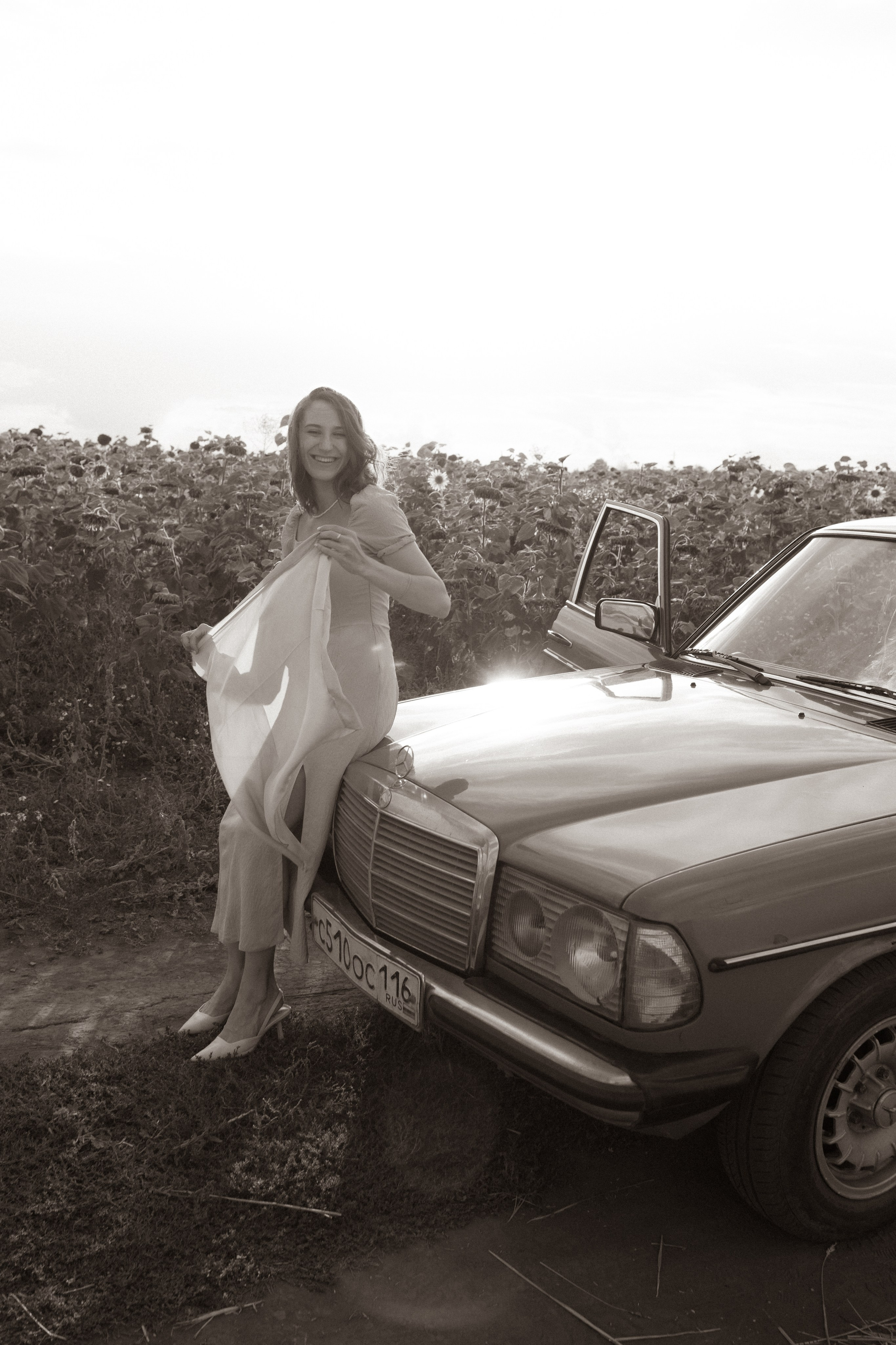 В поле подсолнухов. Фотограф Зарина. Казань