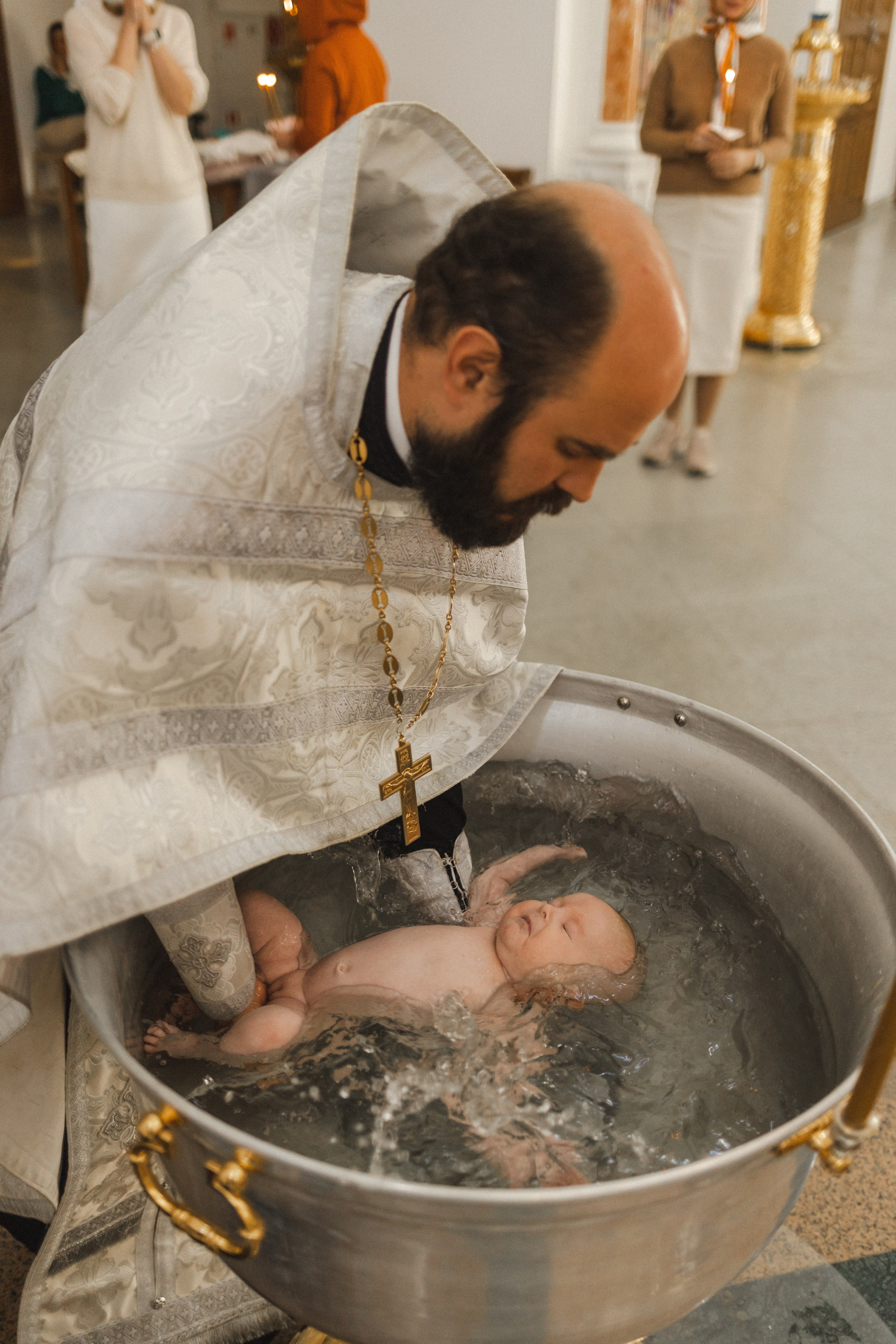Крещение Стефании. Семейный фотограф в Москве
