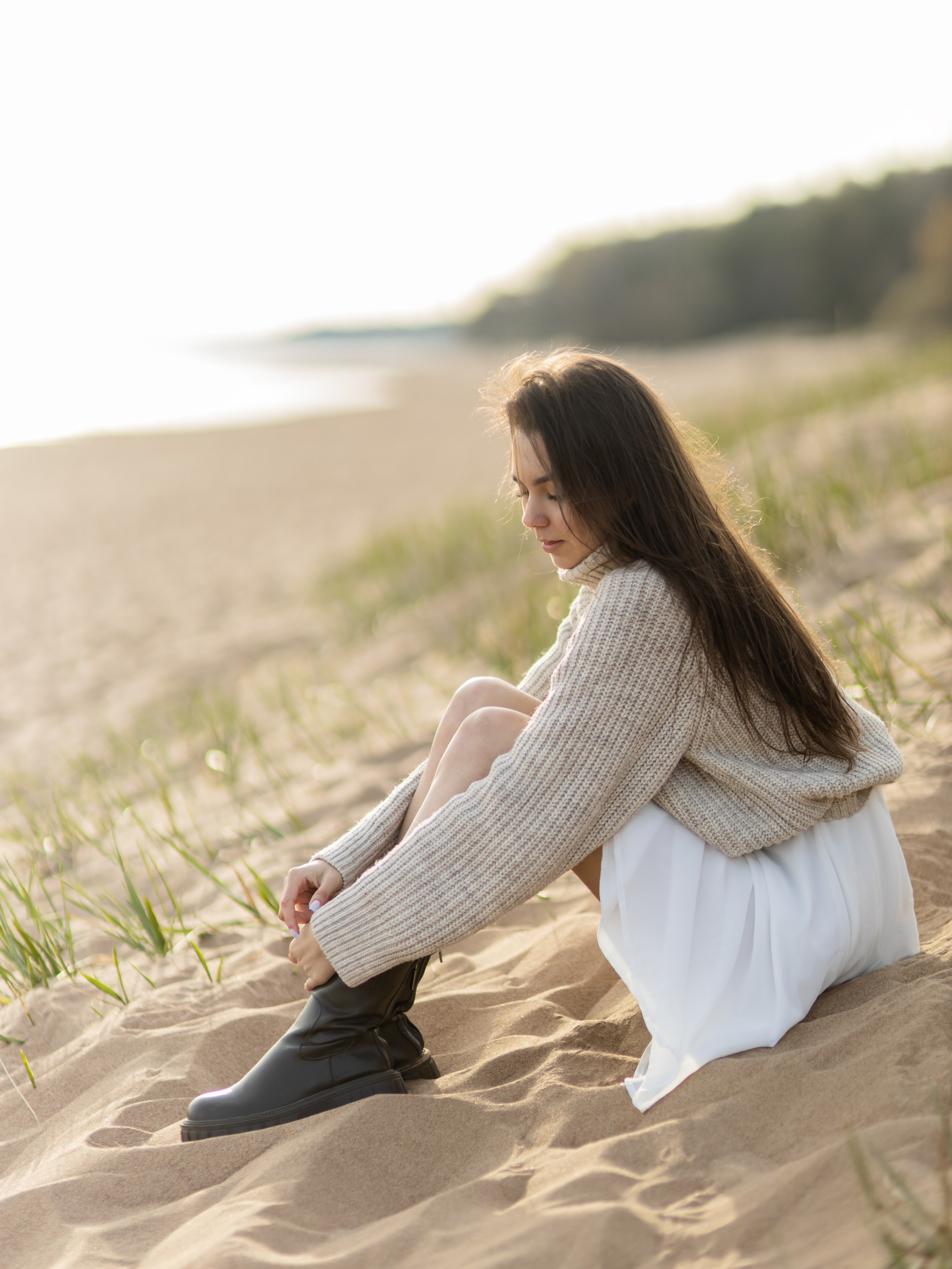 На берегу Финского залива. Фотограф СПБ Засорина Юлия