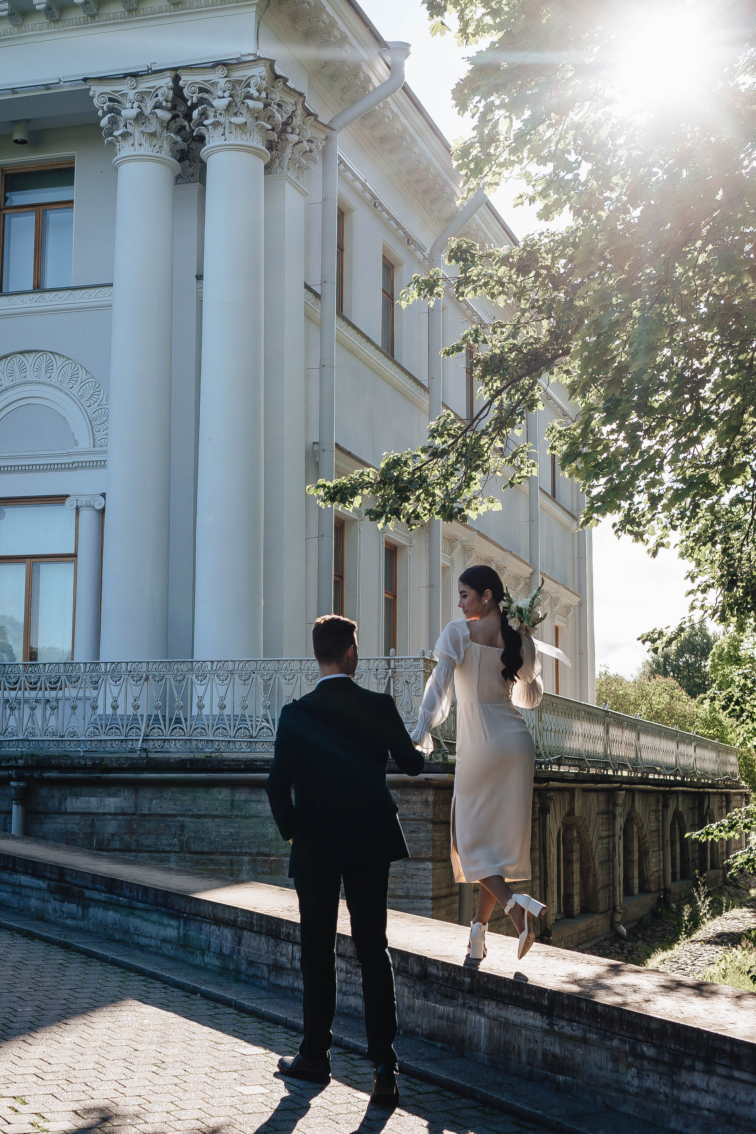 СВАДЕБНАЯ СЬЕМКА НА РАССВЕТЕ НА ЕЛАГИНОМ ОСТОРОВЕ. Профессиональный фотограф, Санкт-Петербург — Виктория Богомолова