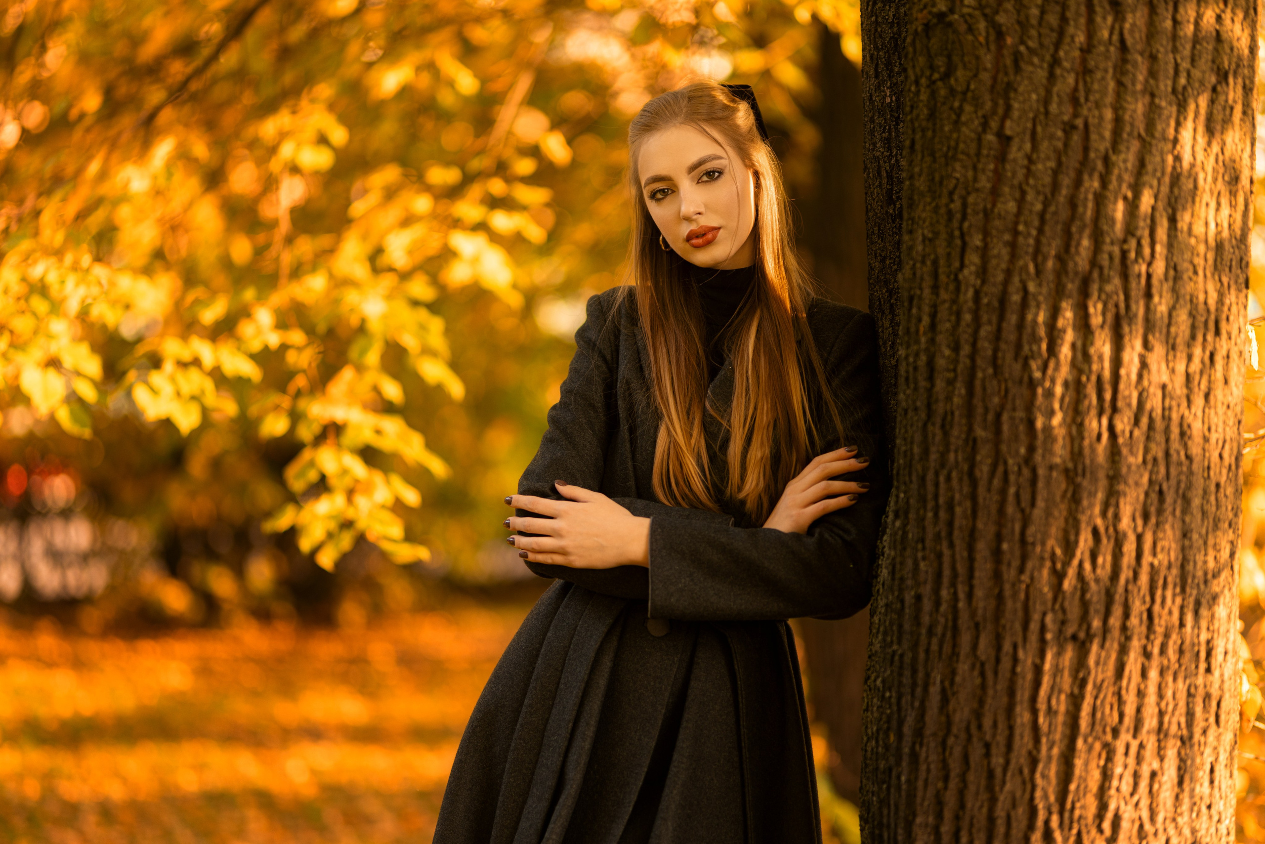Осенний фотосет с Ксенией в формате для «себя». Дмитрий Шульгин, портретный фотограф в Воронеже
